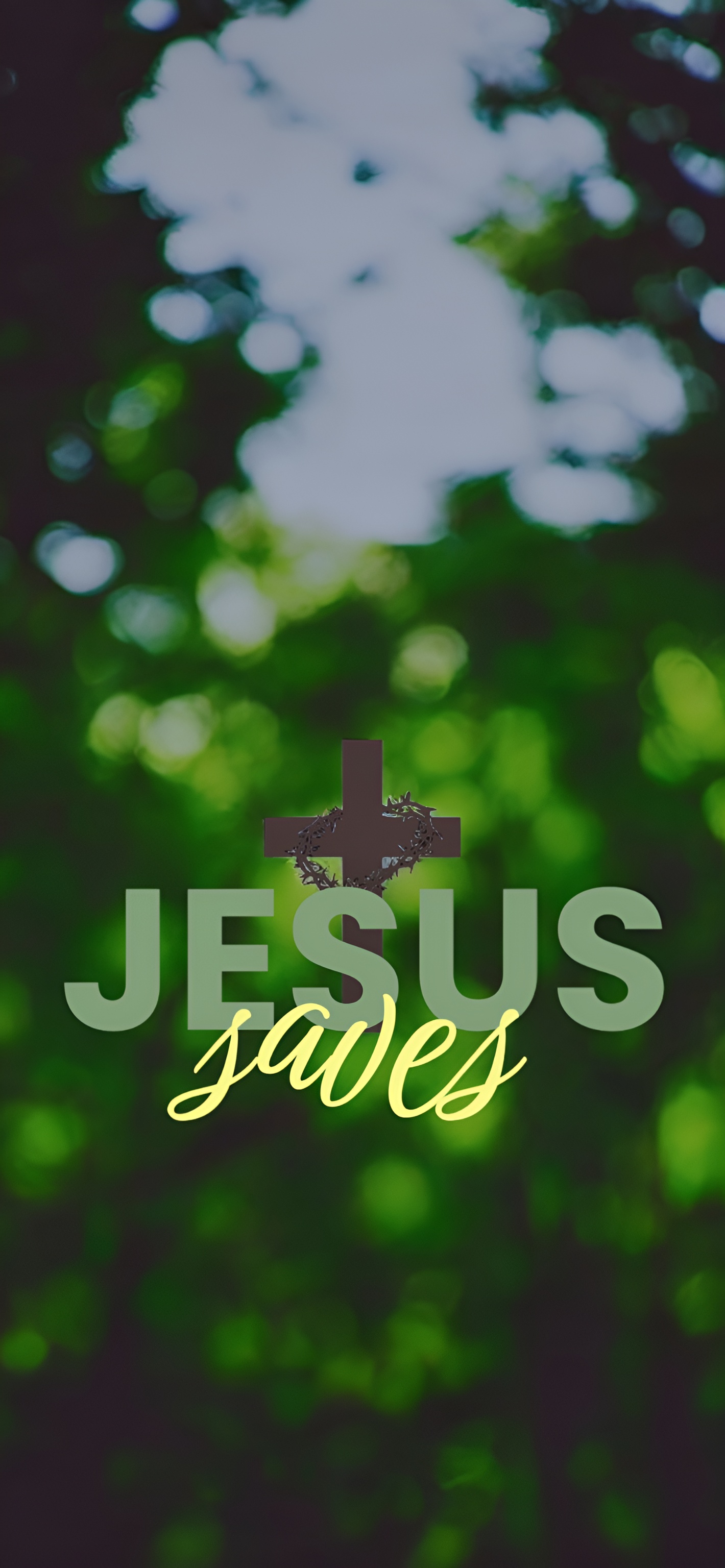 Jesus saves wallpaper 4k