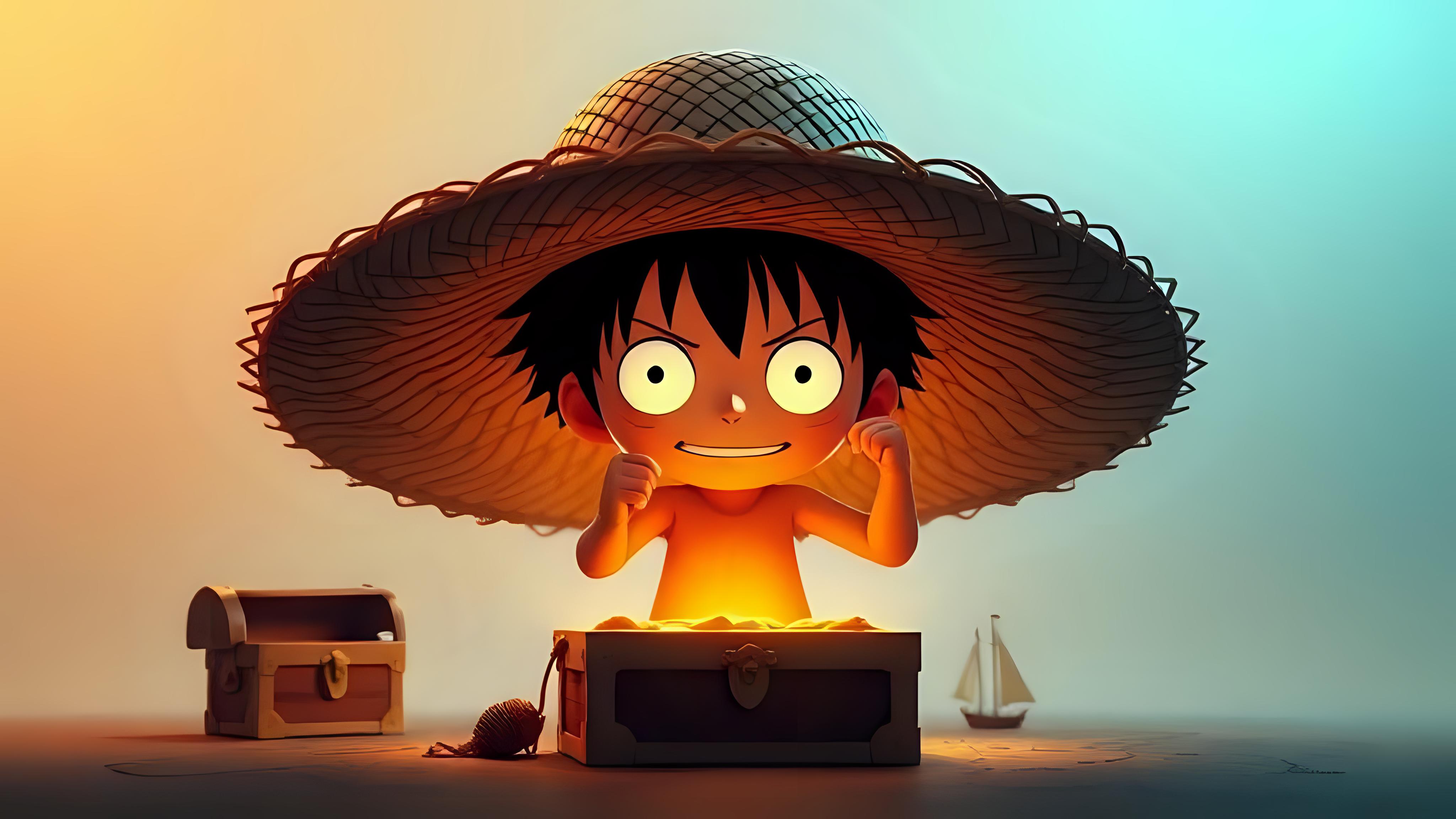 Monkey D. Luffy Aesthetic Wallpaper