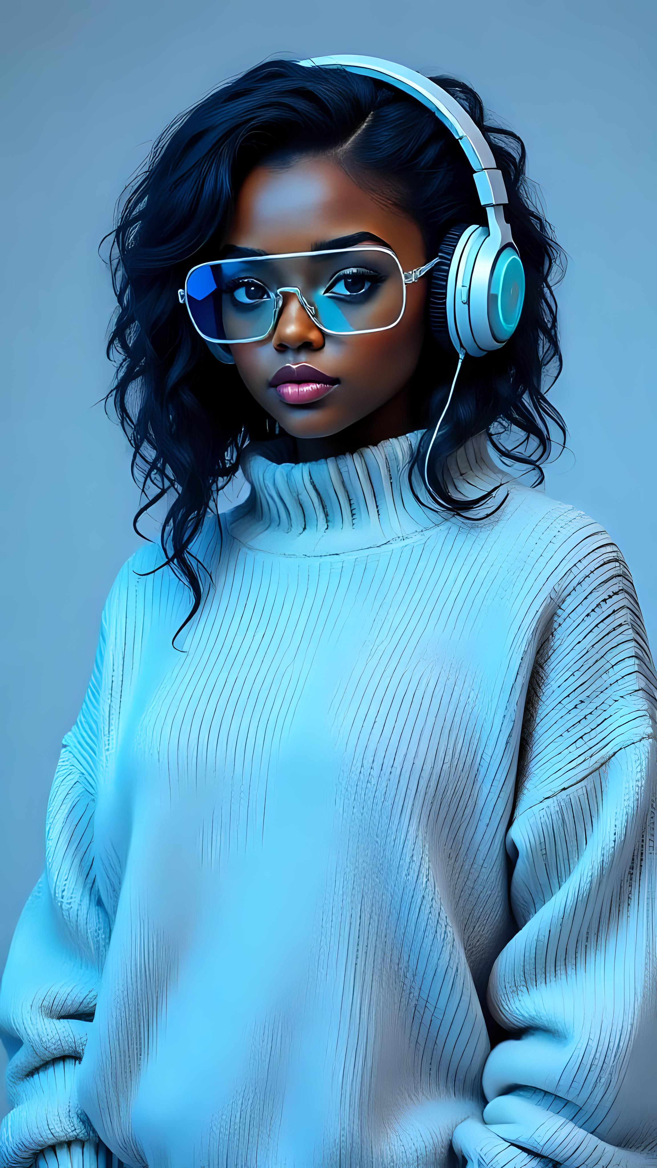 Chill Girl Wallpaper