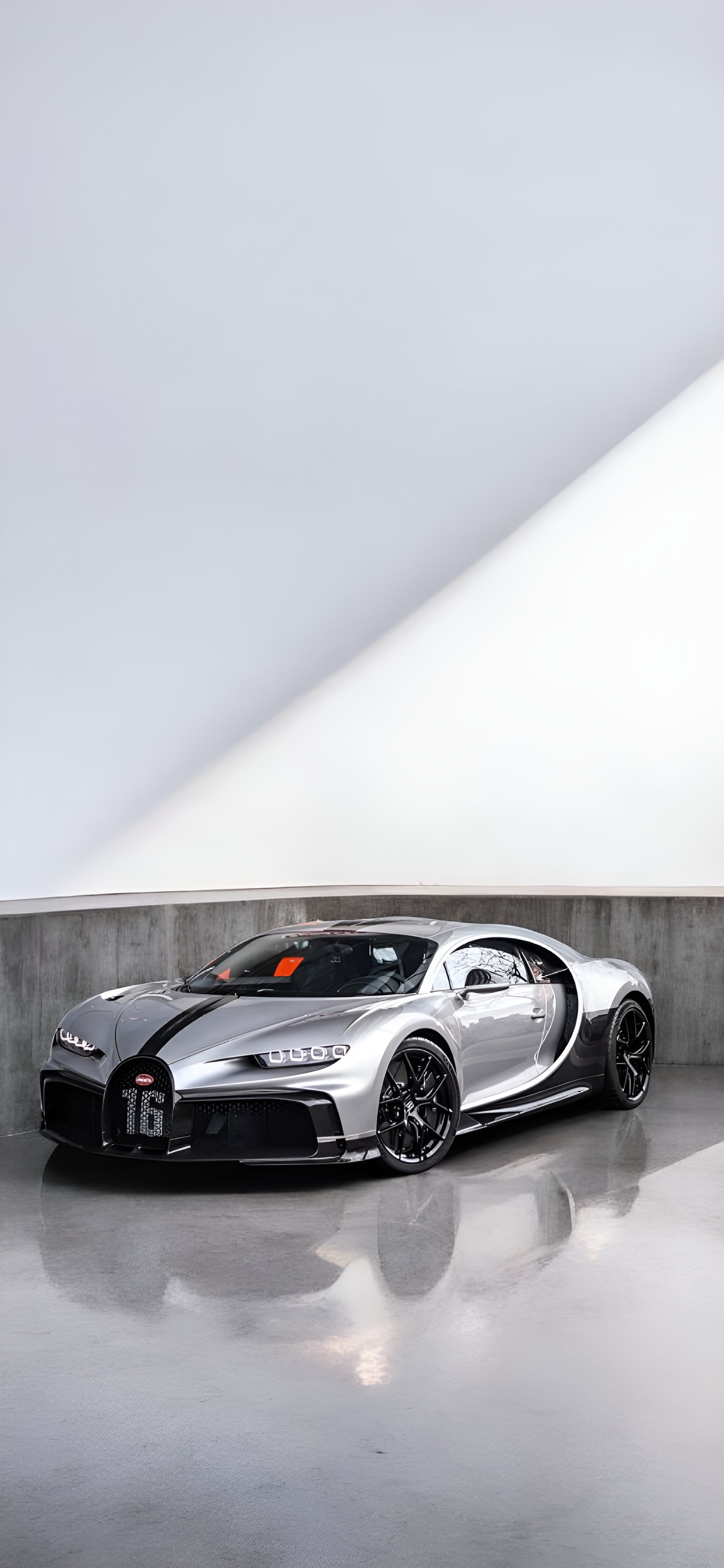 Sleek Bugatti chiron pur sport 4k