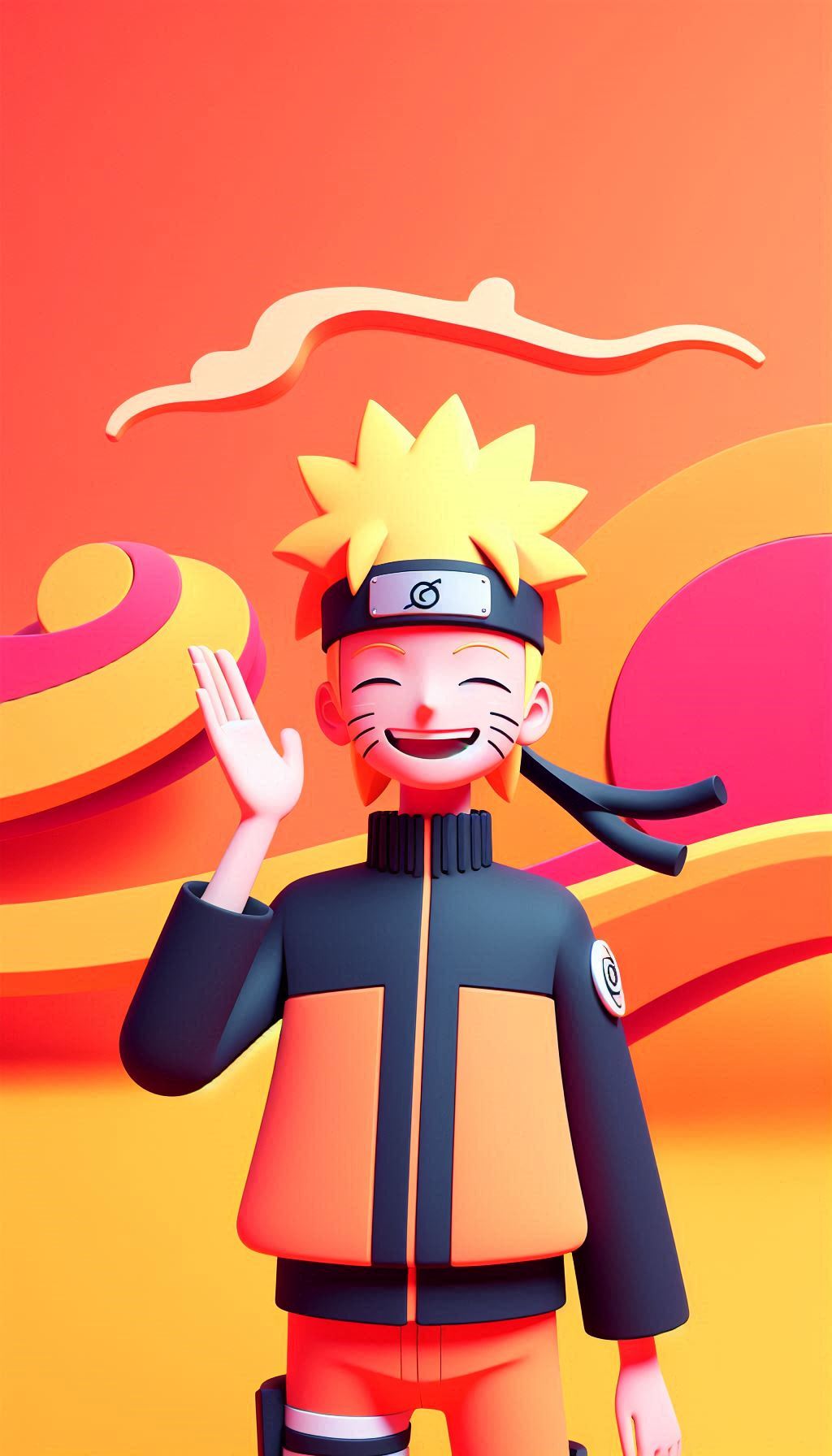 Naruto Uzumaki 3D Wallpaper