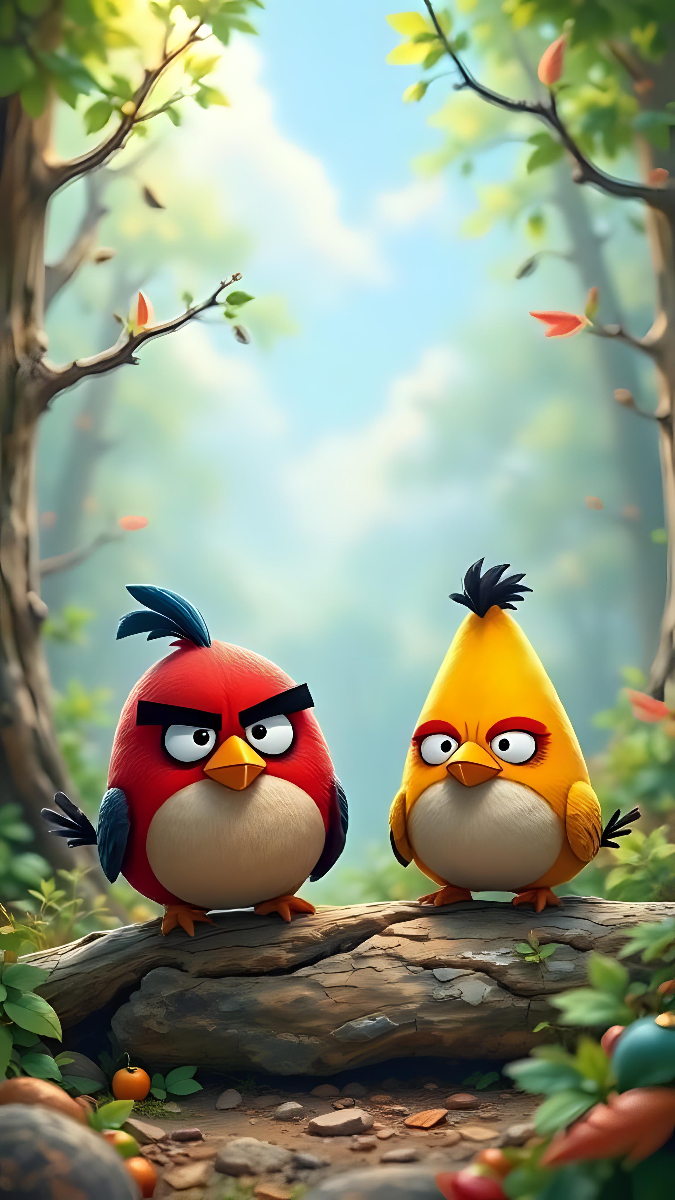 Red and Chuck Angry Birds