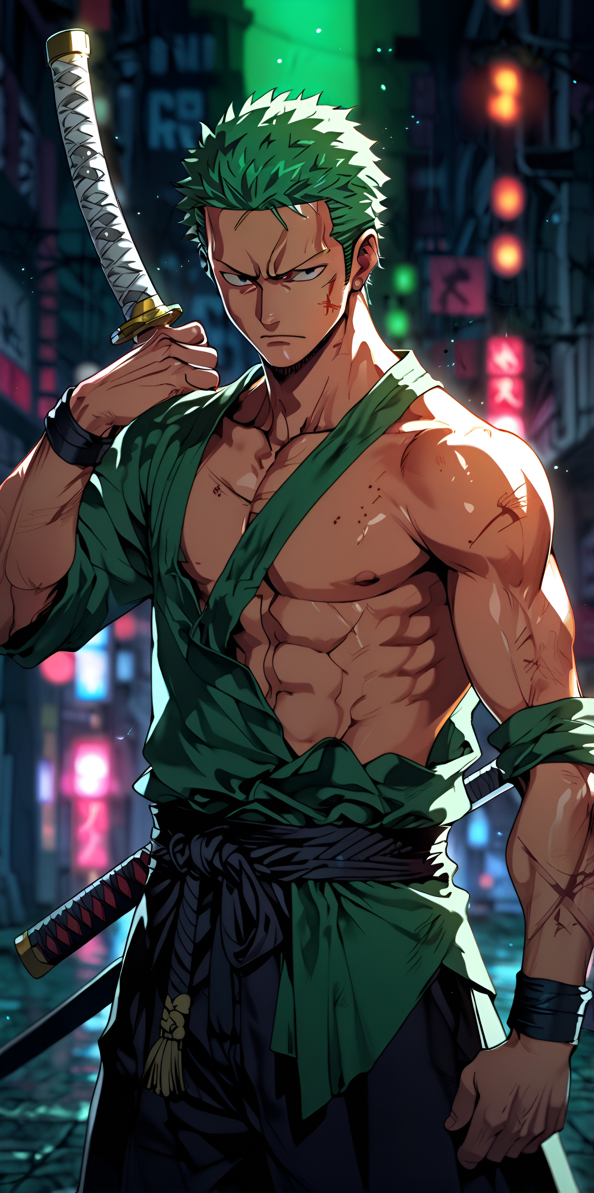Roronoa Zoro 4K Wallpaper