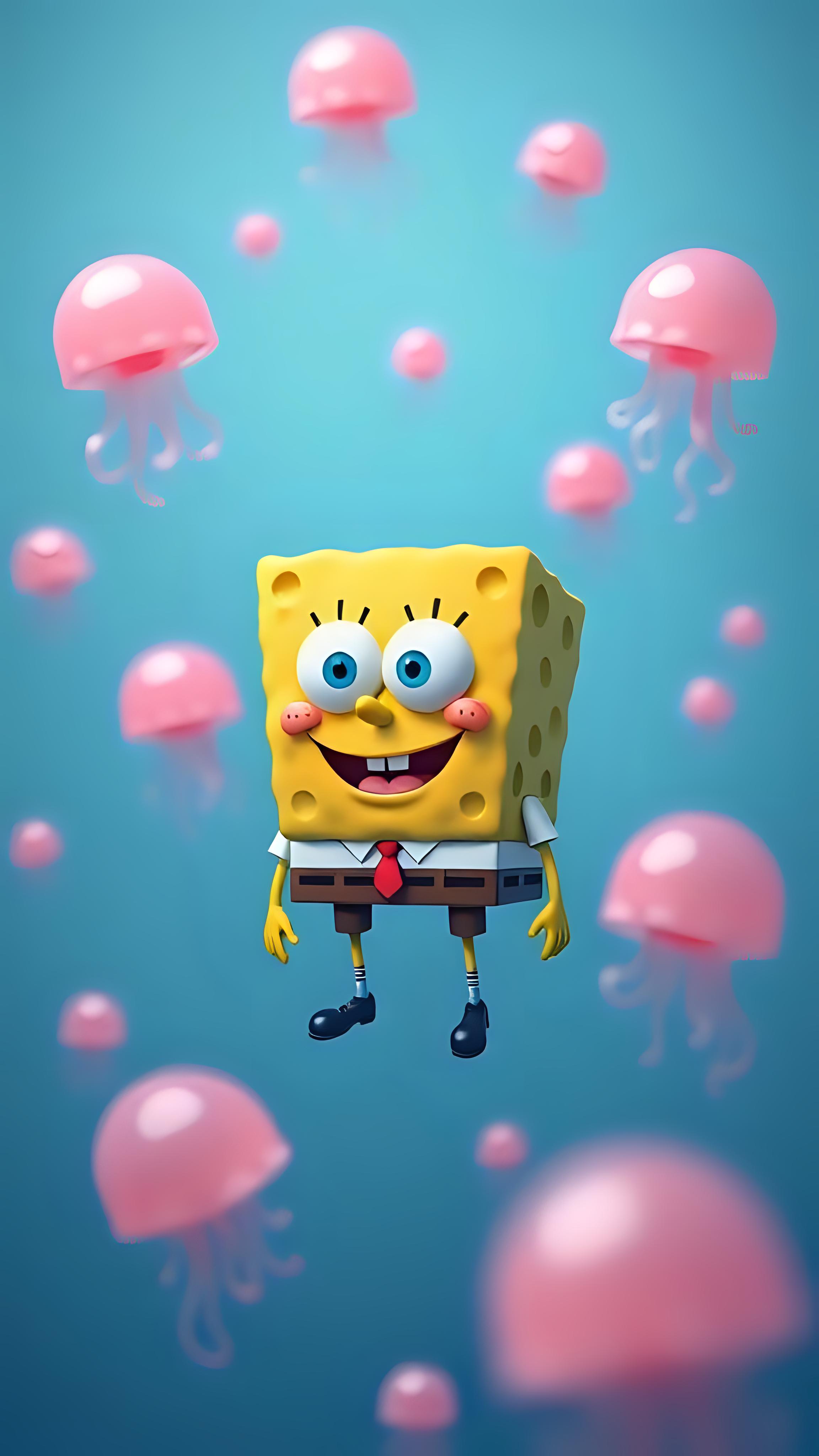 SpongeBob SquarePants Wallpaper 4k