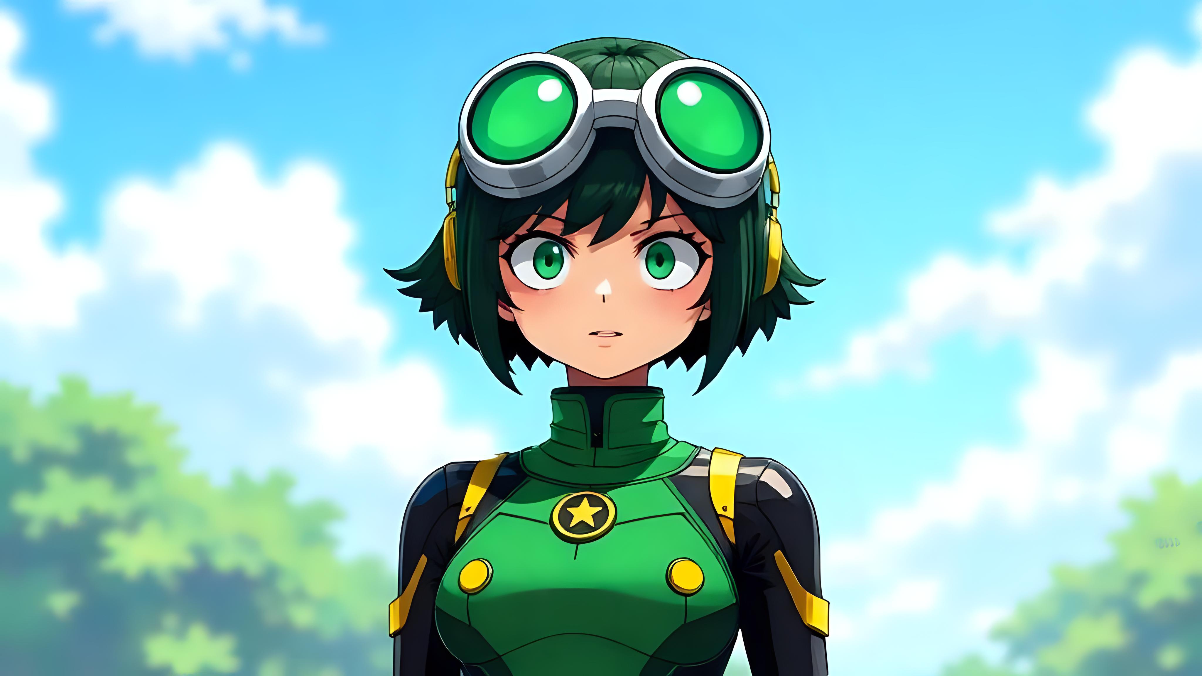 Froppy Wallpaper – HD Tsuyu Asui My Hero Academia Art