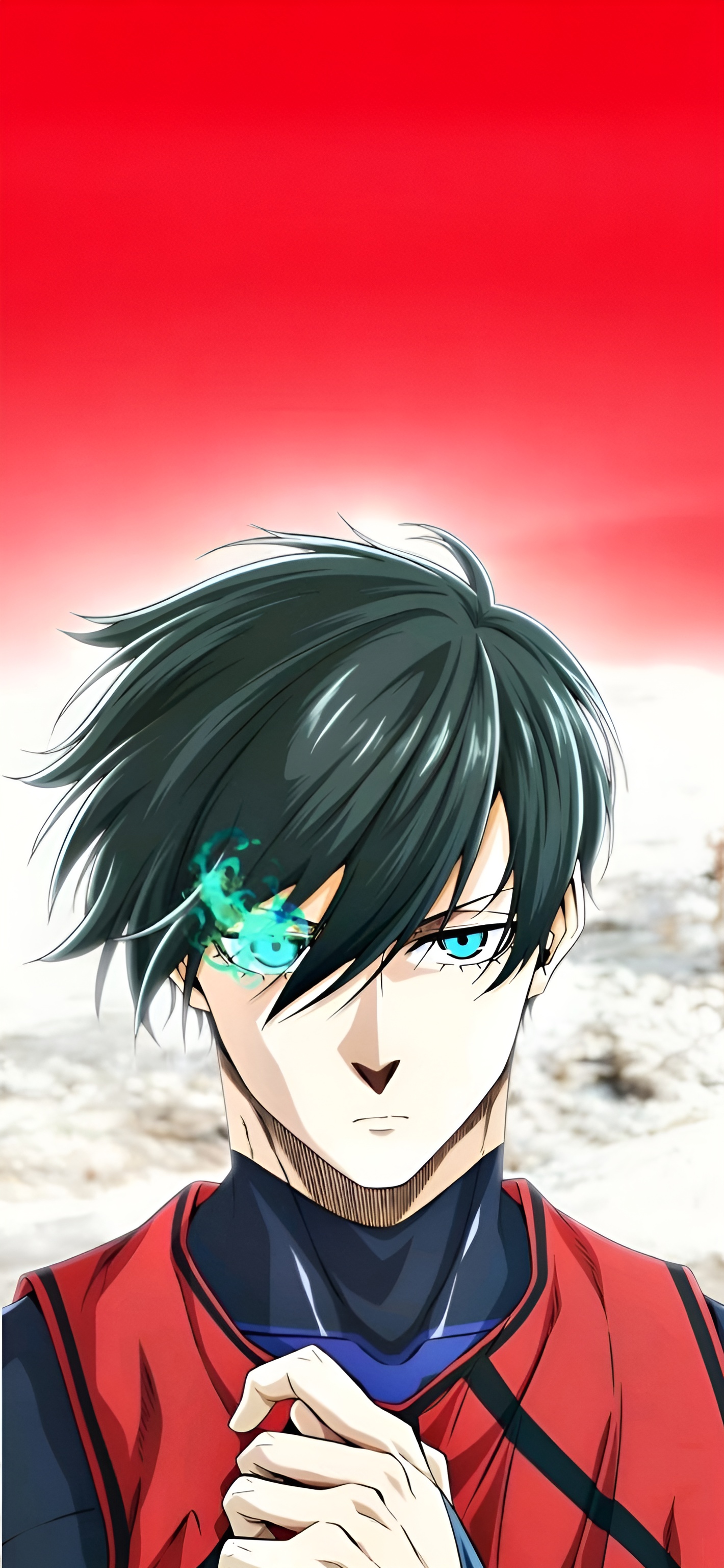 Rin Itoshi Blue Lock Wallpaper Free 4K