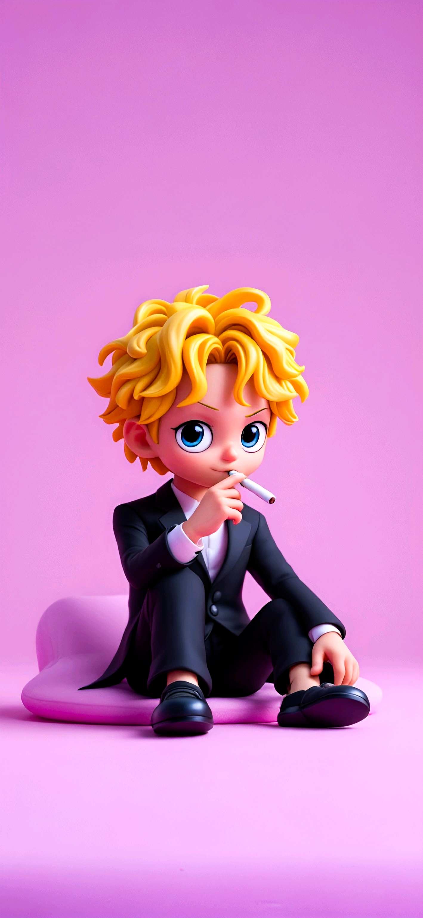 Sanji 3D Cartoon Wallpaper