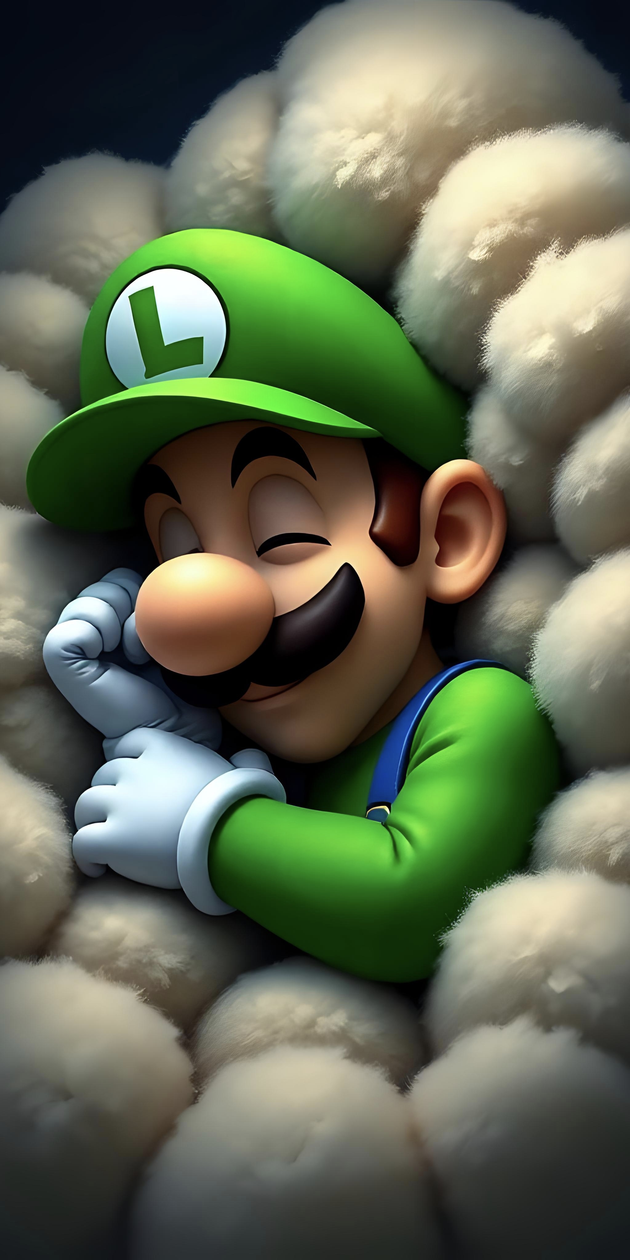 Cozy Luigi Wallpaper