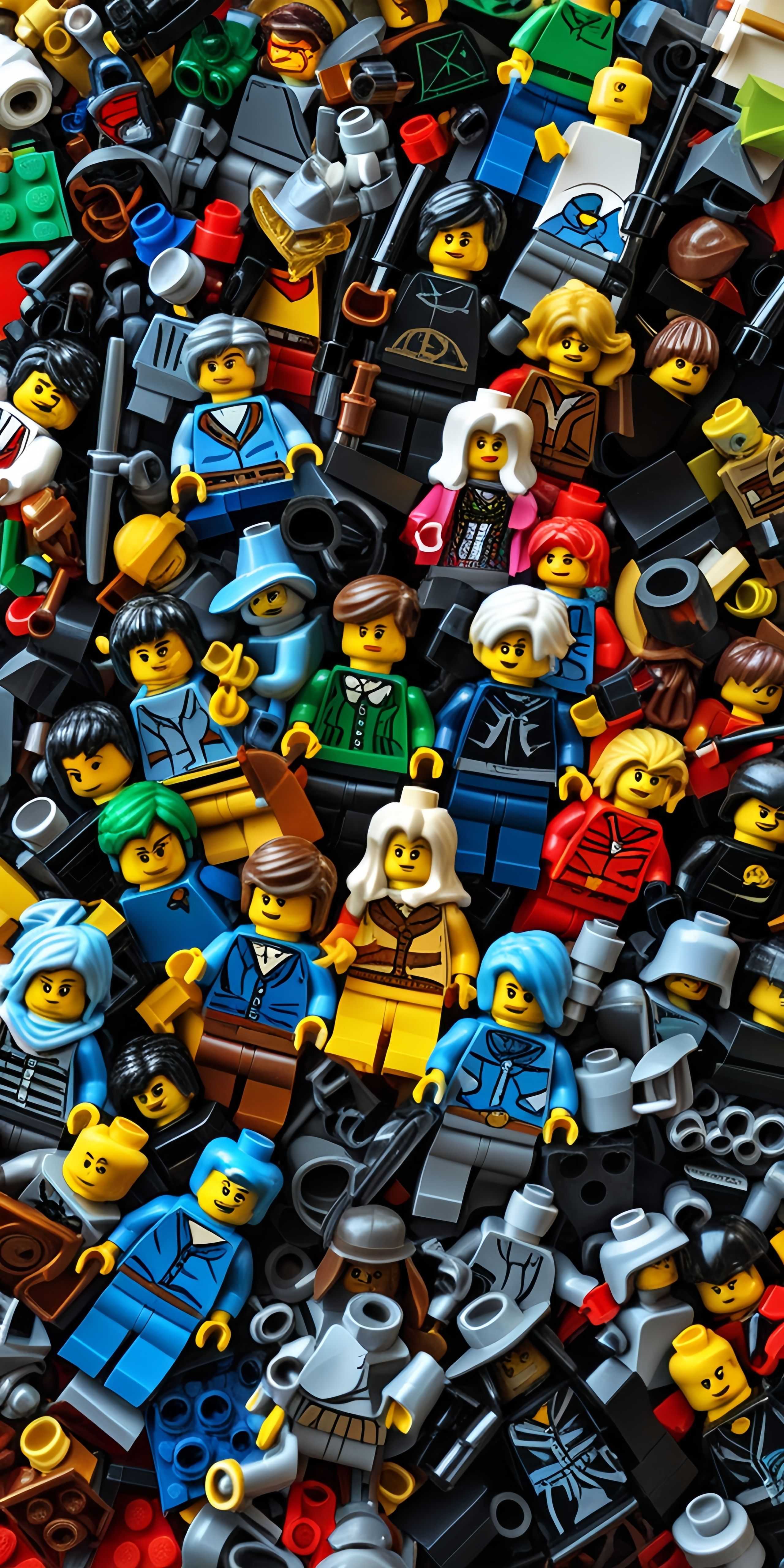 Lego Minifigure Wallpaper
