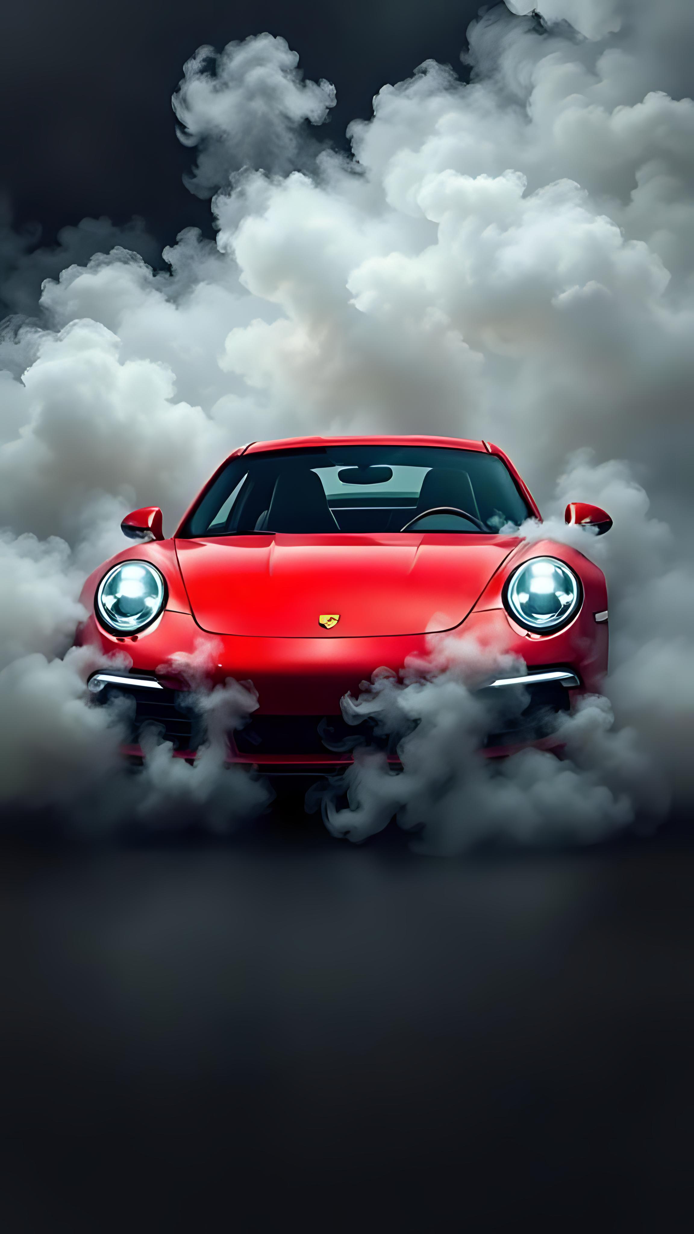 Red Porsche 911 Wallpaper
