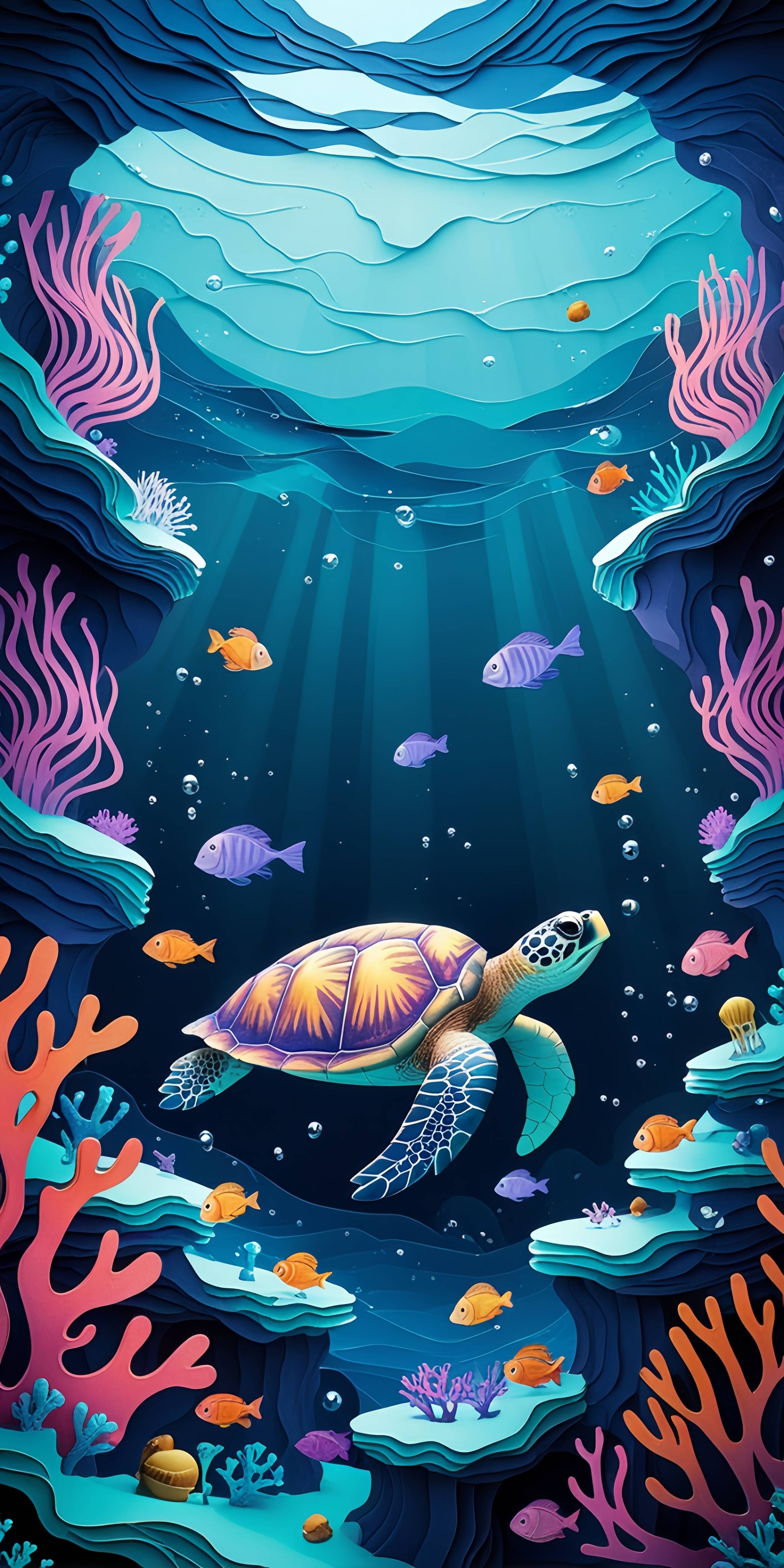 Underwater Wonderland Wallpaper