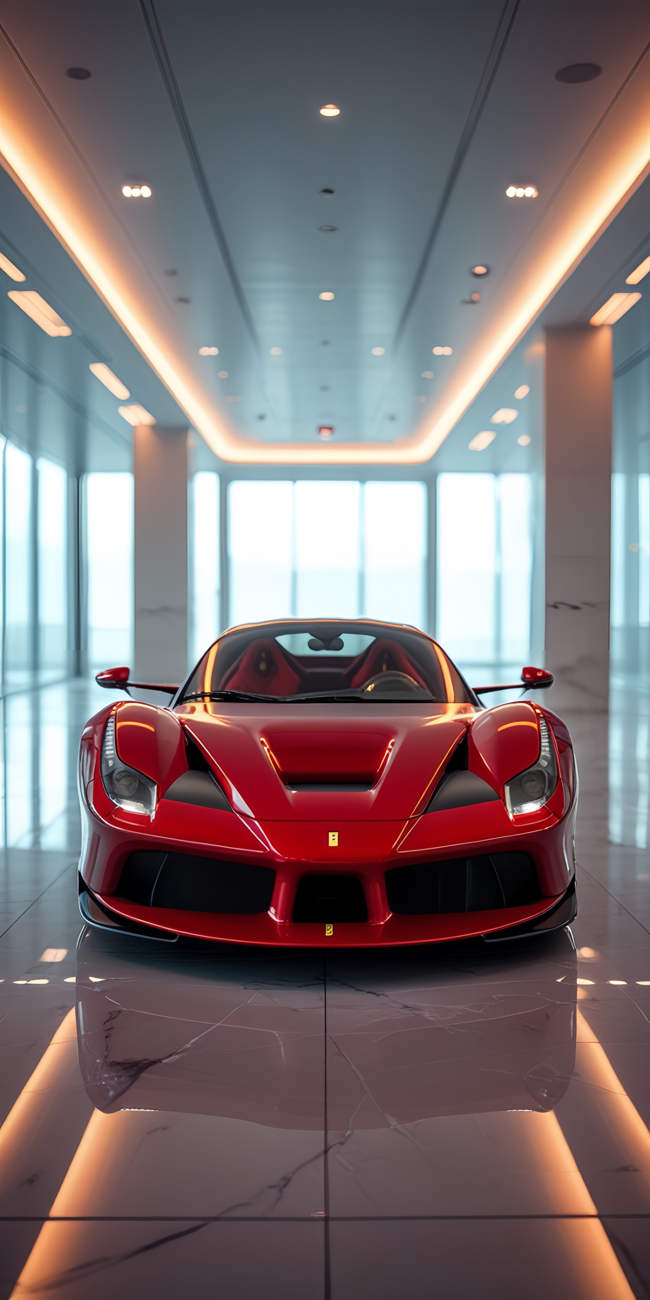 Red Ferrari Wallpaper