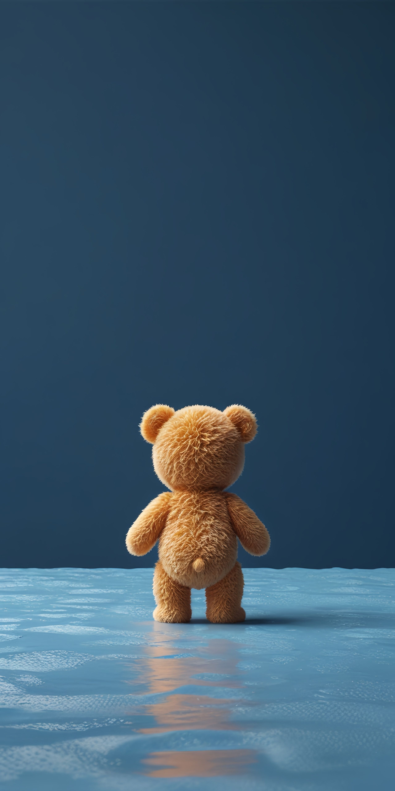 Simple Teddy Bear Wallpaper