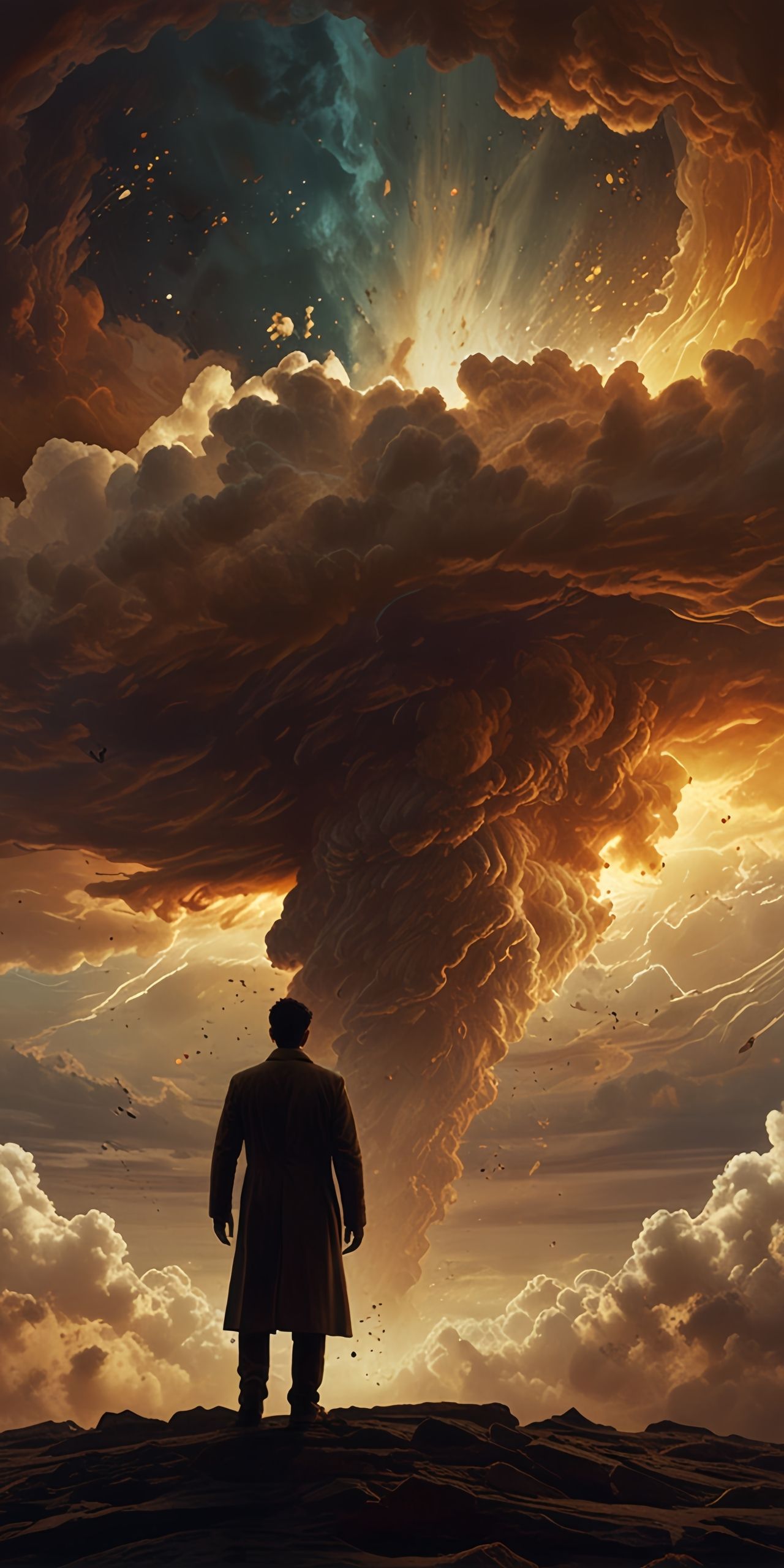 Dramatic Cloudscape Wallpaper