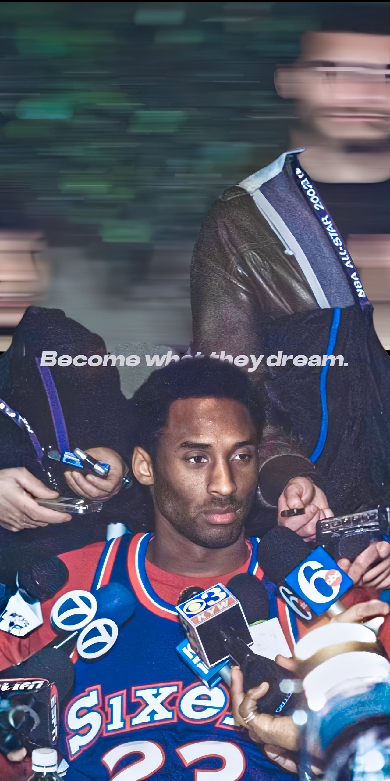 Kobe Bryant "Become What They Dream" Wallpaper