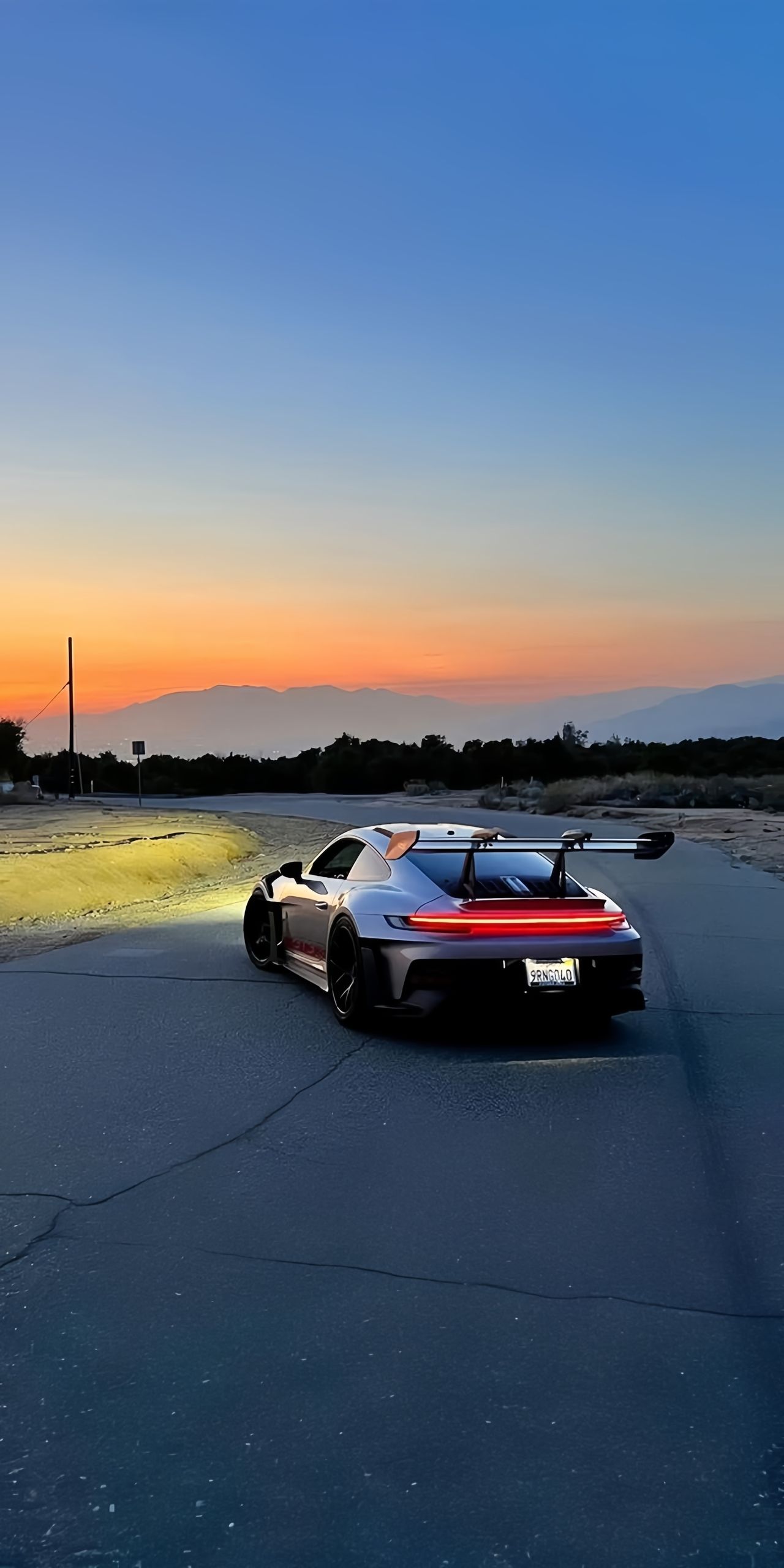 Porsche 911 GT3 Sunset Wallpaper