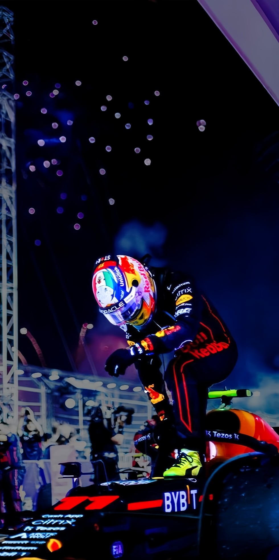 Epic Checo Pérez Singapore 2022 Wallpaper