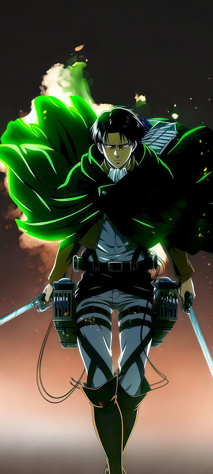Epic Levi AOT wallpaper