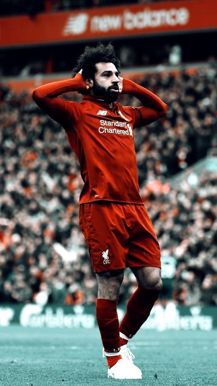 Incredible Salah Strike Football Wallpaper