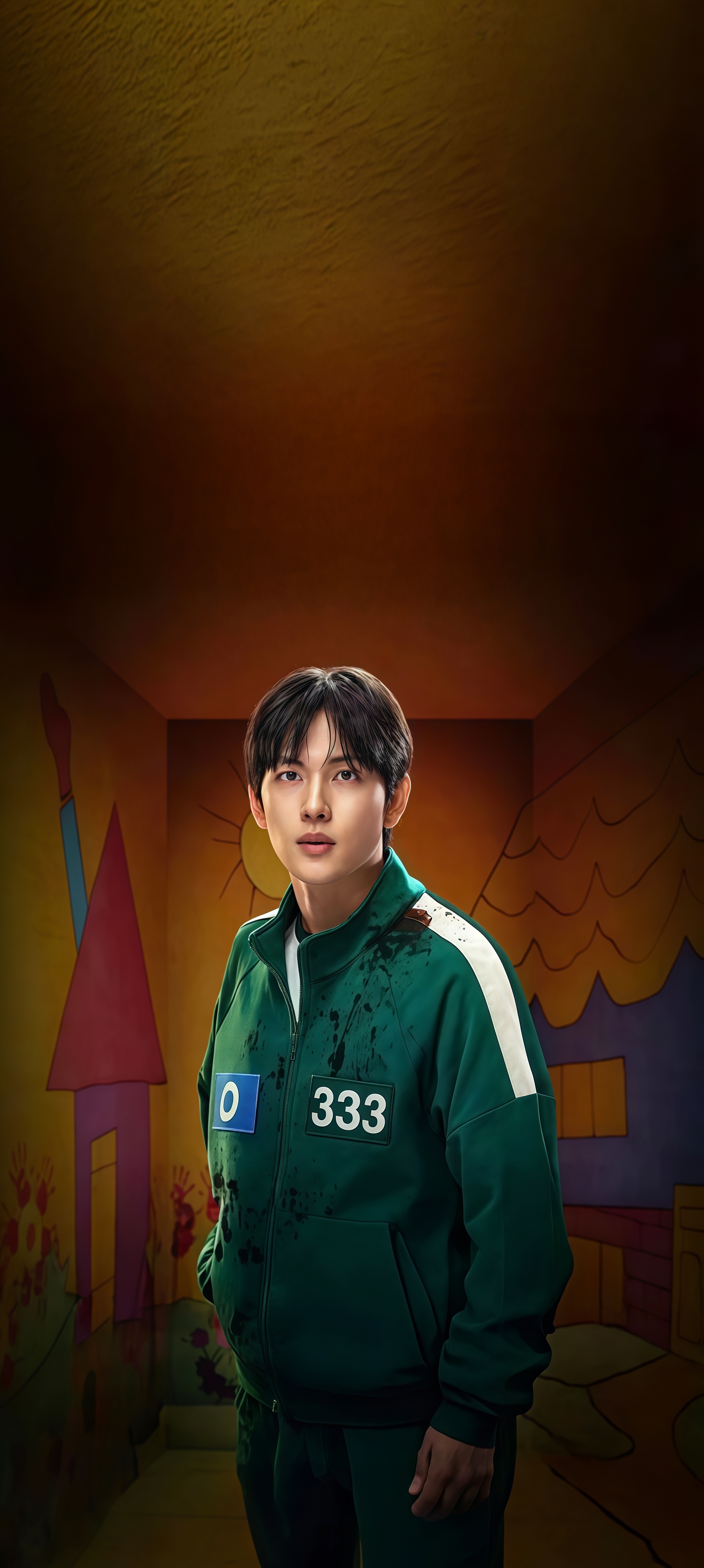 Lee Myung-gi (Player 333) Squid Game Wallpaper