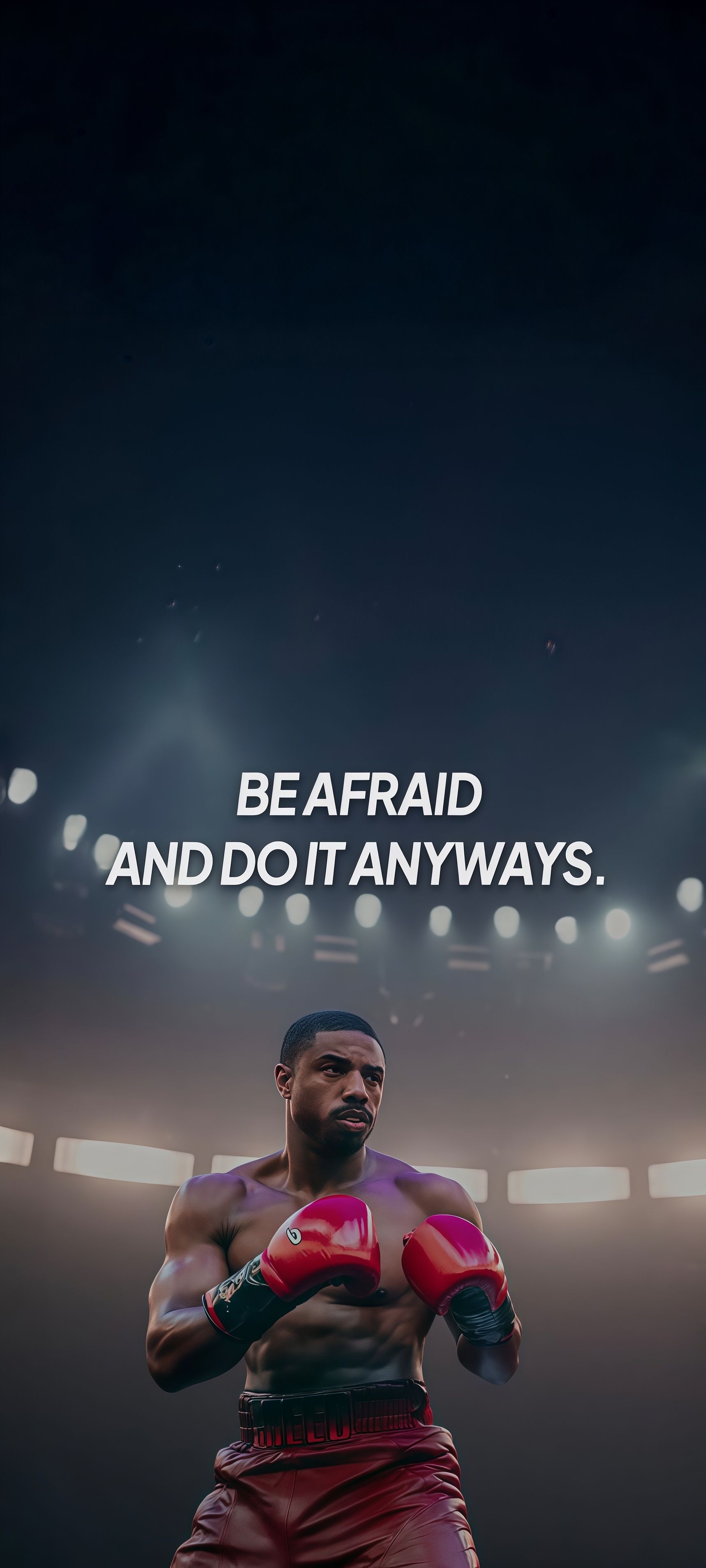 Be Afraid and Do It Anyways Wallpaper