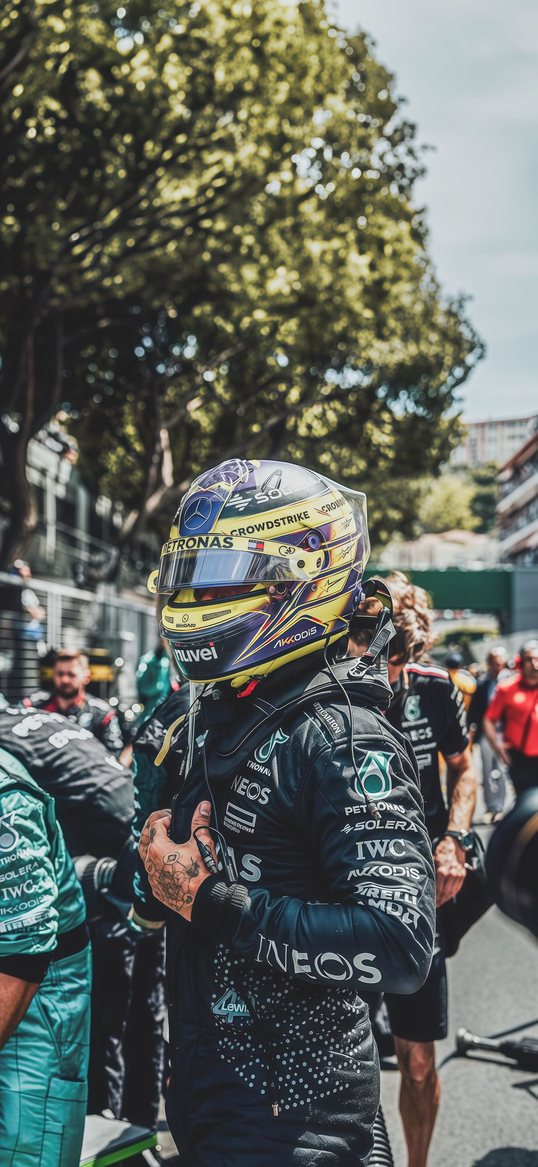 Epic Hamilton Monaco 2024 Wallpaper