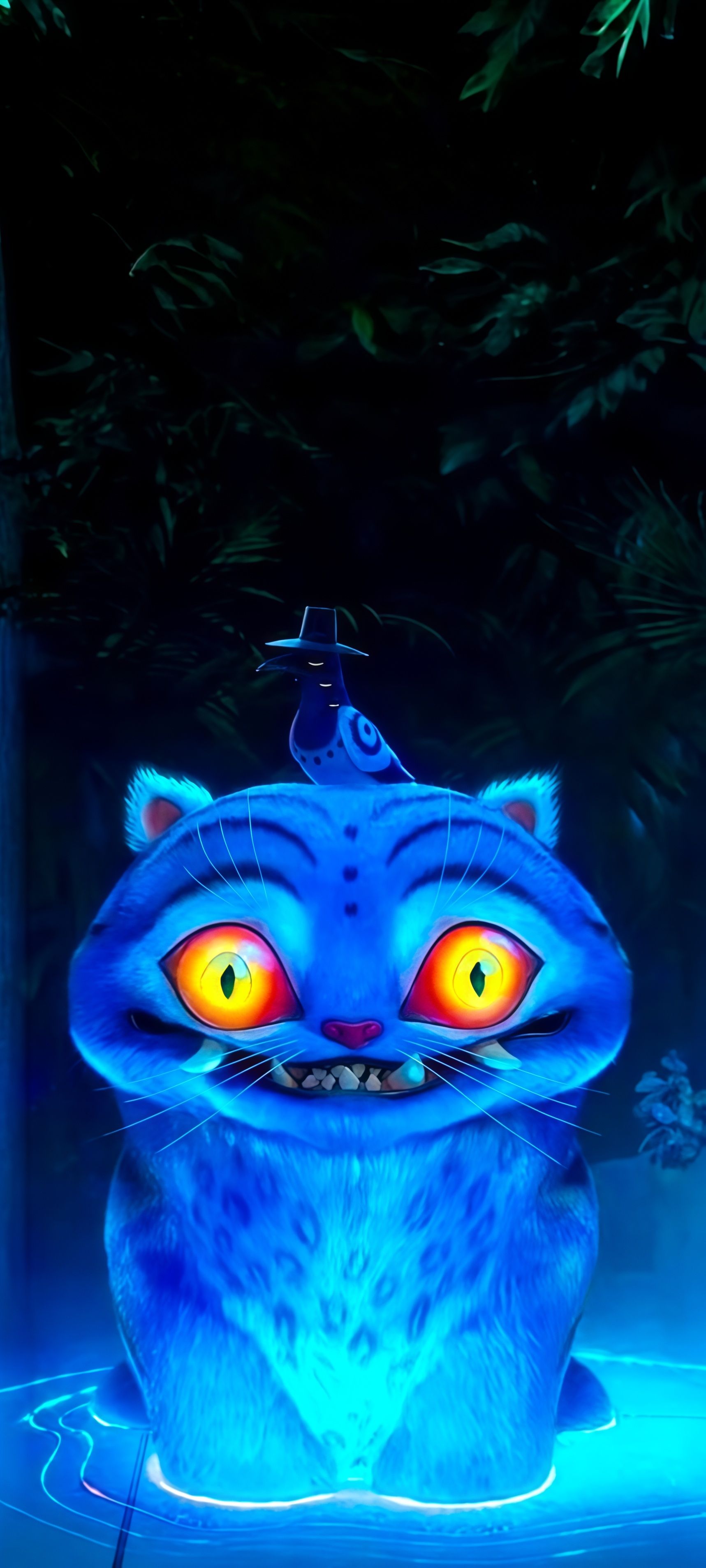 K-Pop Demon Hunters Derpy Tiger Wallpaper