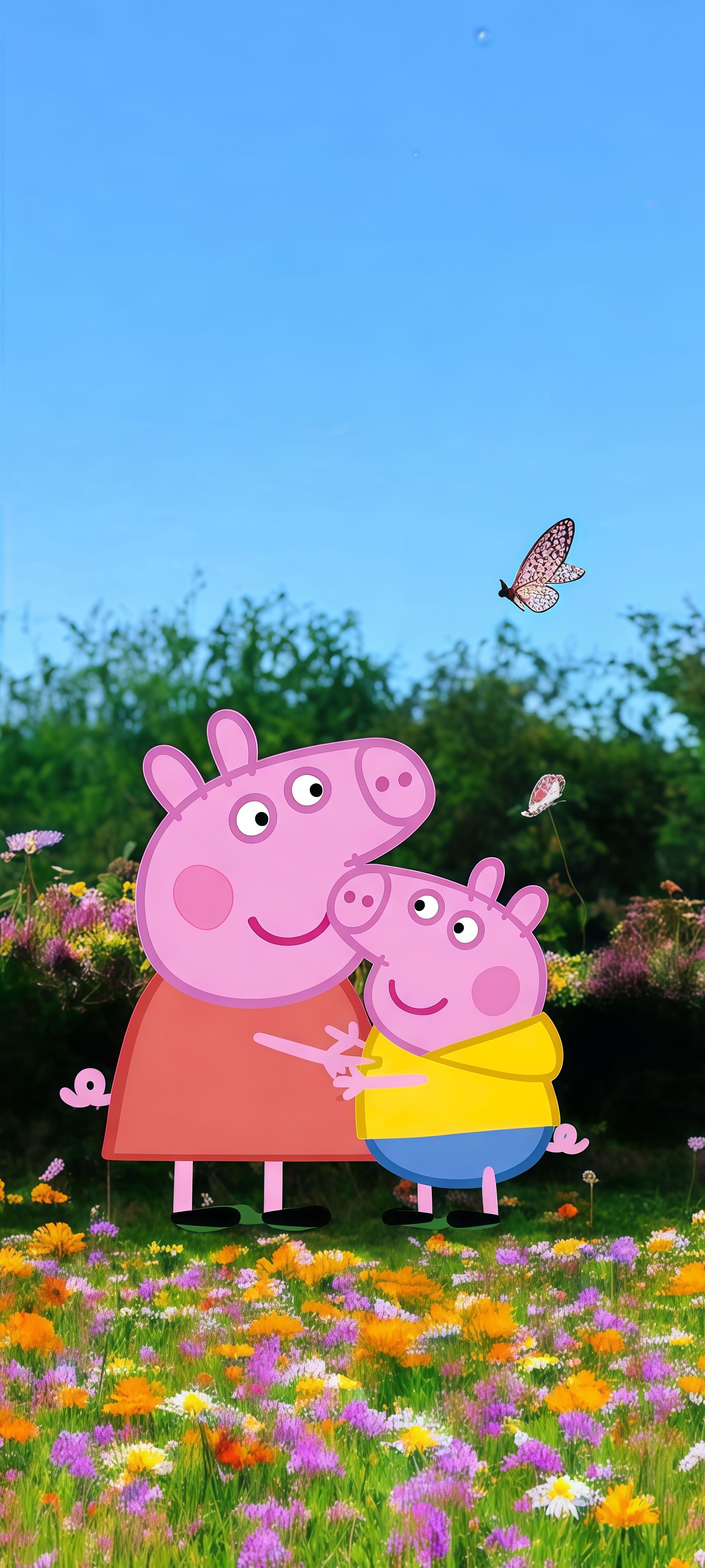 Peppa and George Wallpaper