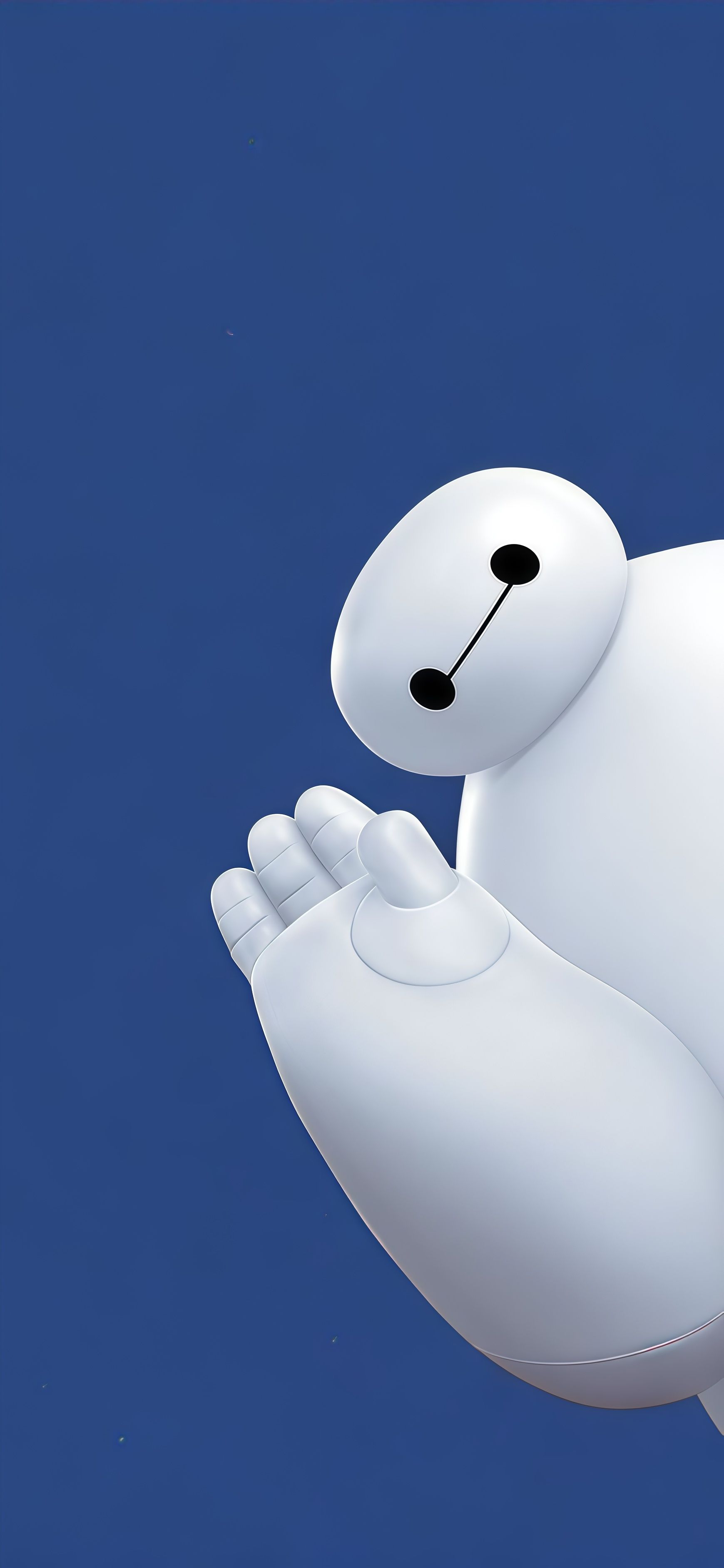 Baymax Big Hero 6 Minimalist Wallpaper