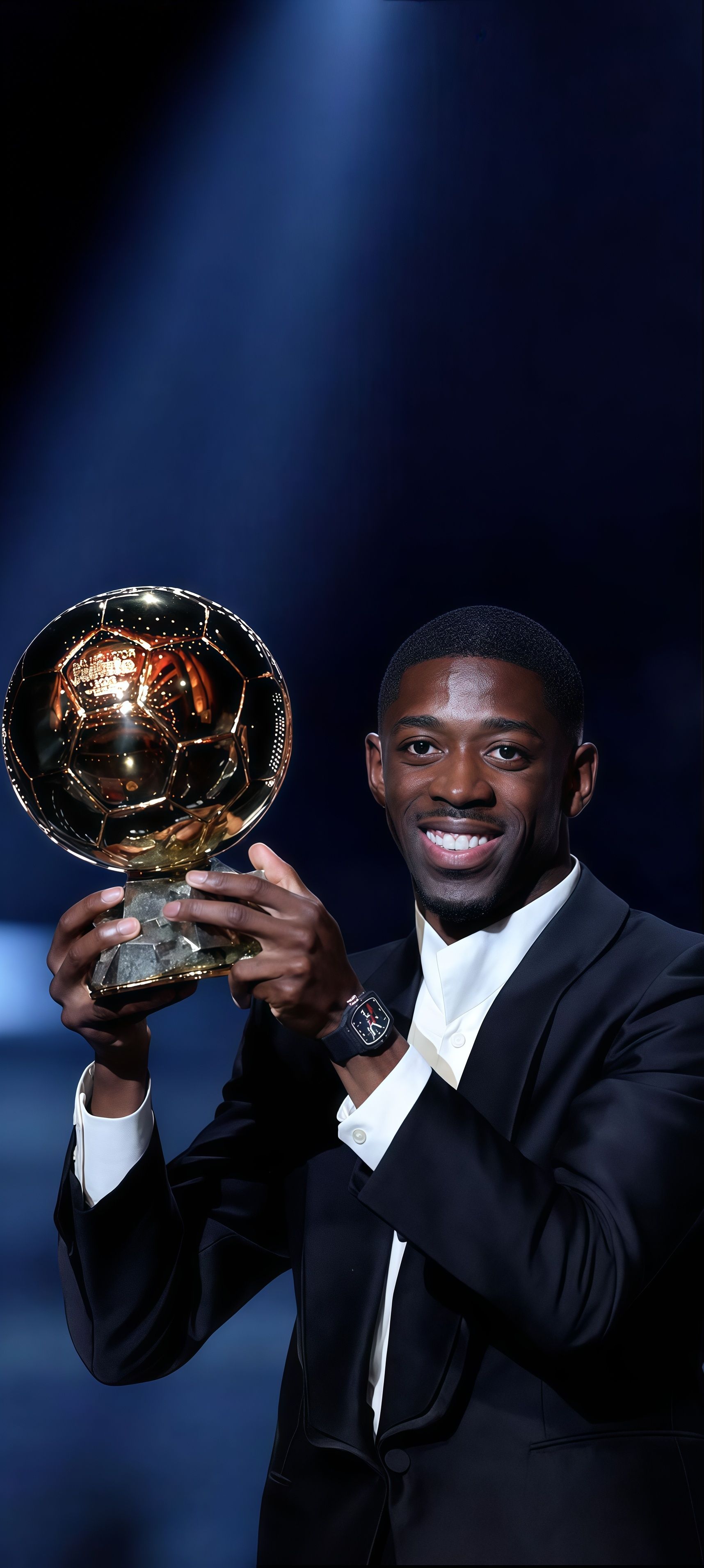 Ousmane Dembélé Ballon d'Or Wallpaper