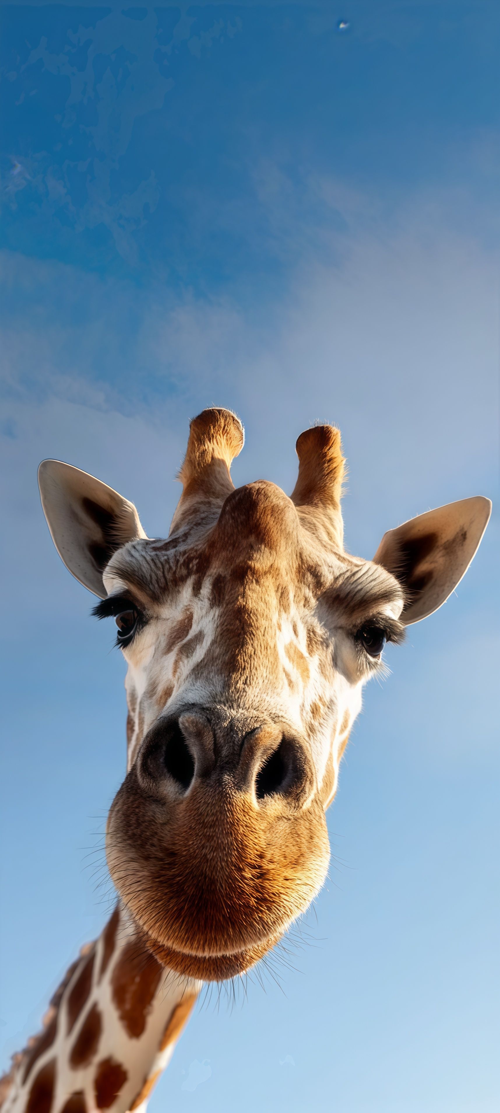 Adorable Giraffe Wildlife Wallpaper