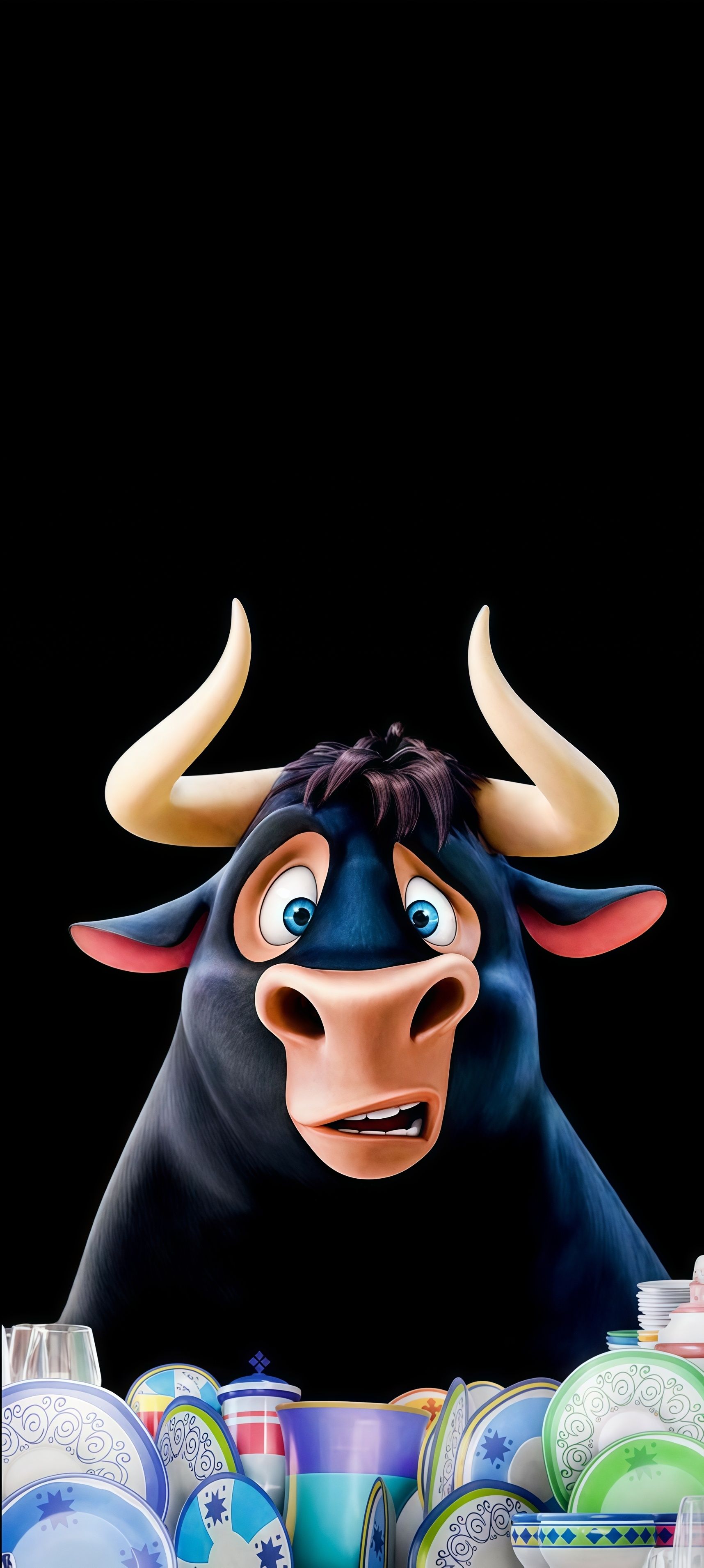 Ferdinand the Bull Animated Shock Wallpaper