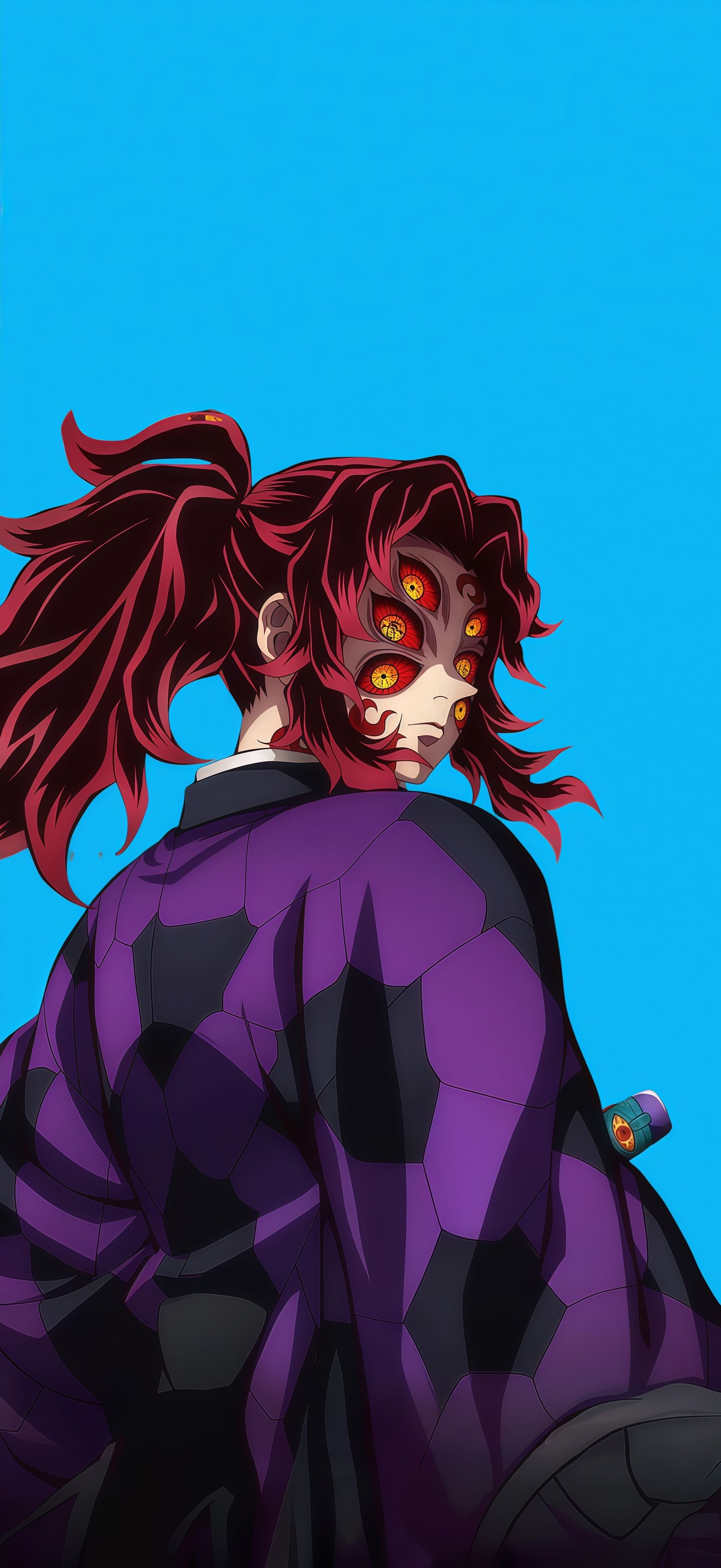 Kokushibo Demon Slayer Six Eyes Wallpaper