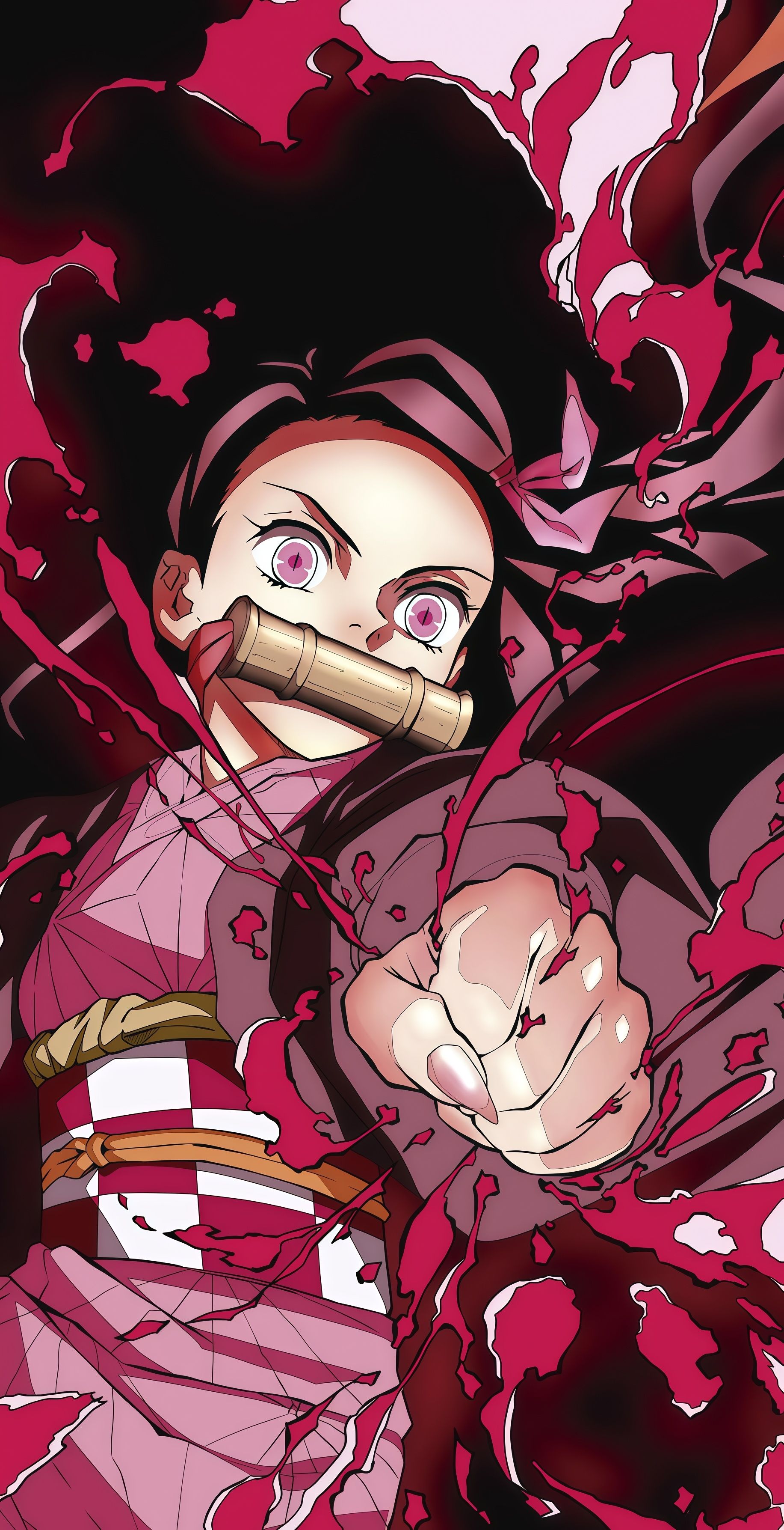 Nezuko Kamado Action Anime Wallpaper