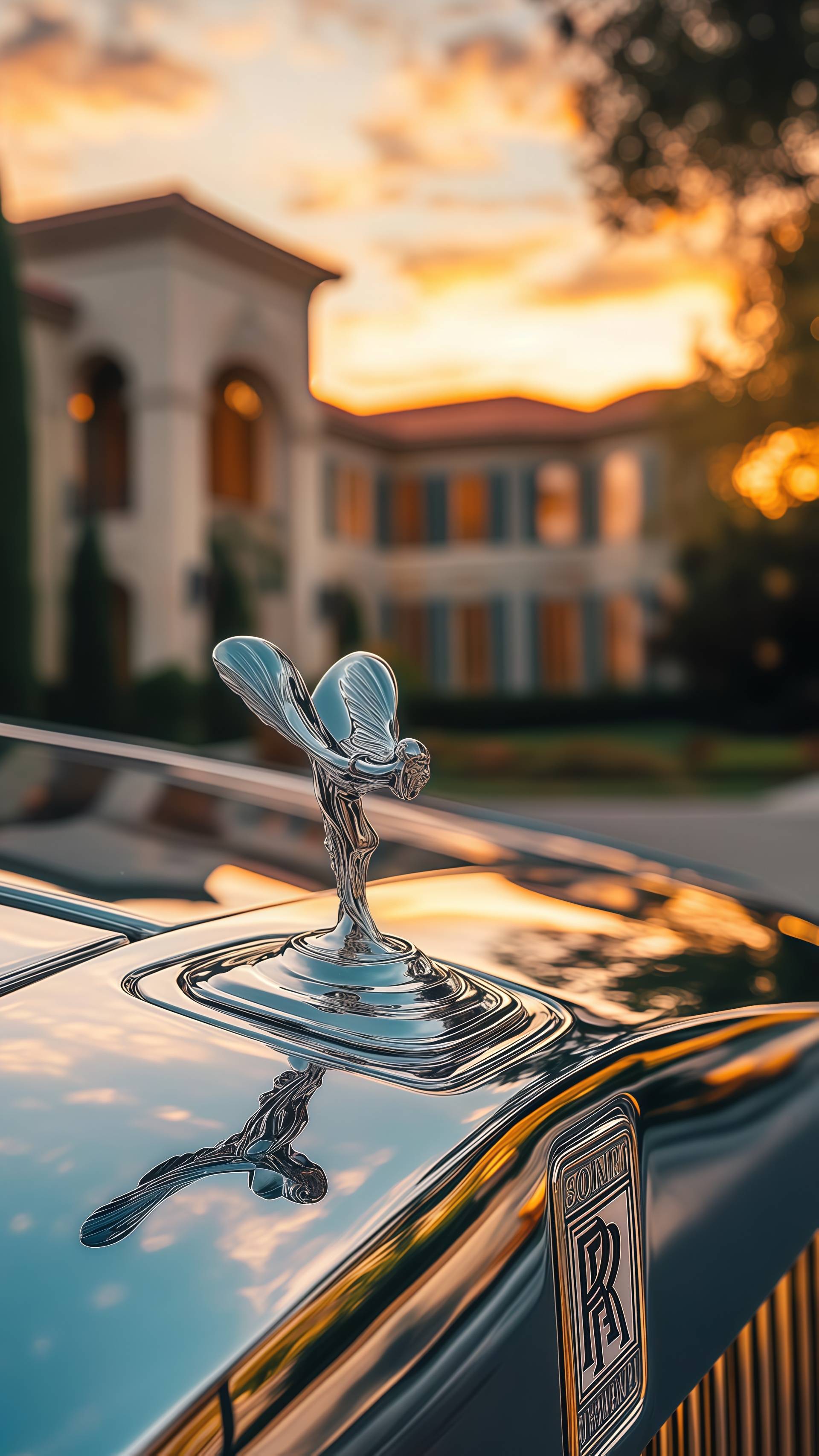 Rolls-Royce Spirit of Ecstasy Luxury Car Wallpaper