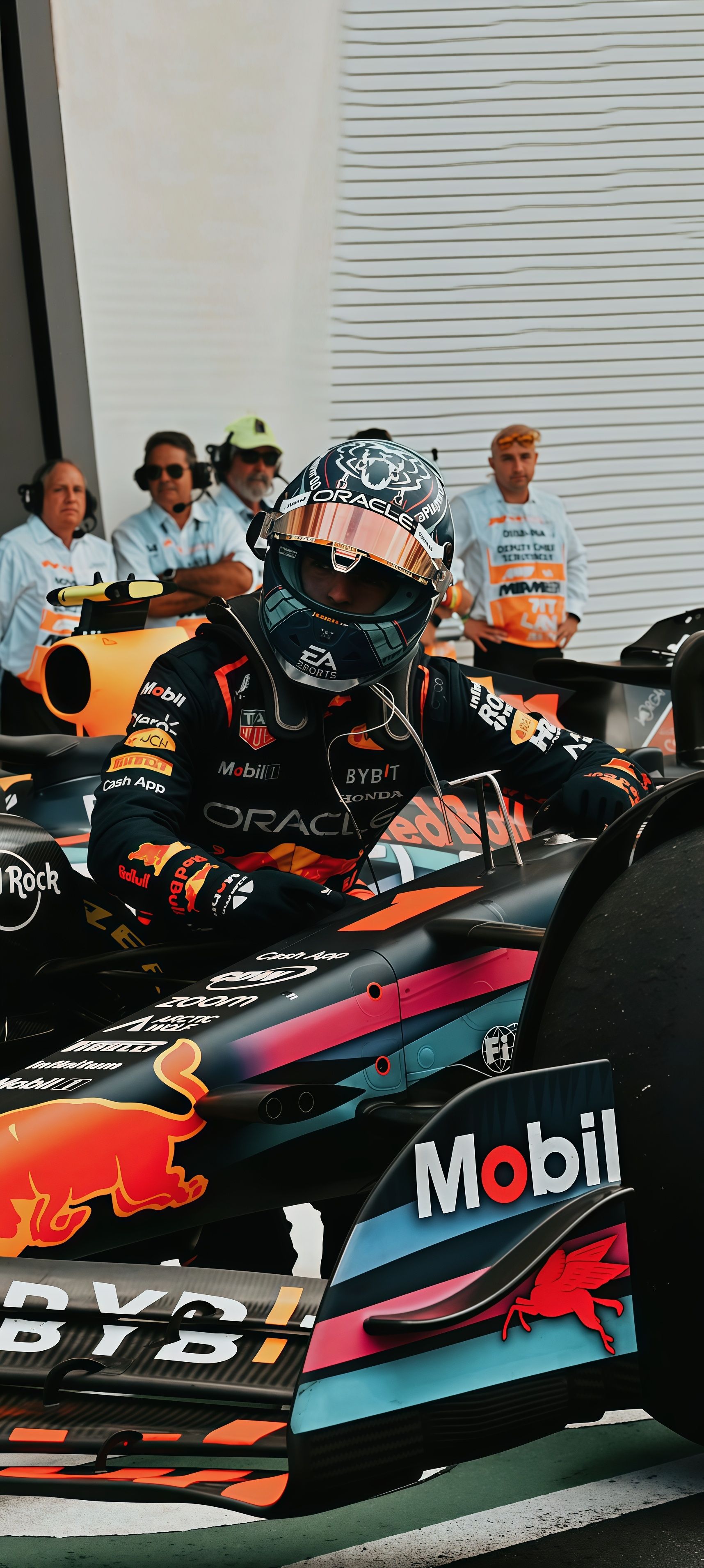 Epic Verstappen Miami 2023 Wallpaper