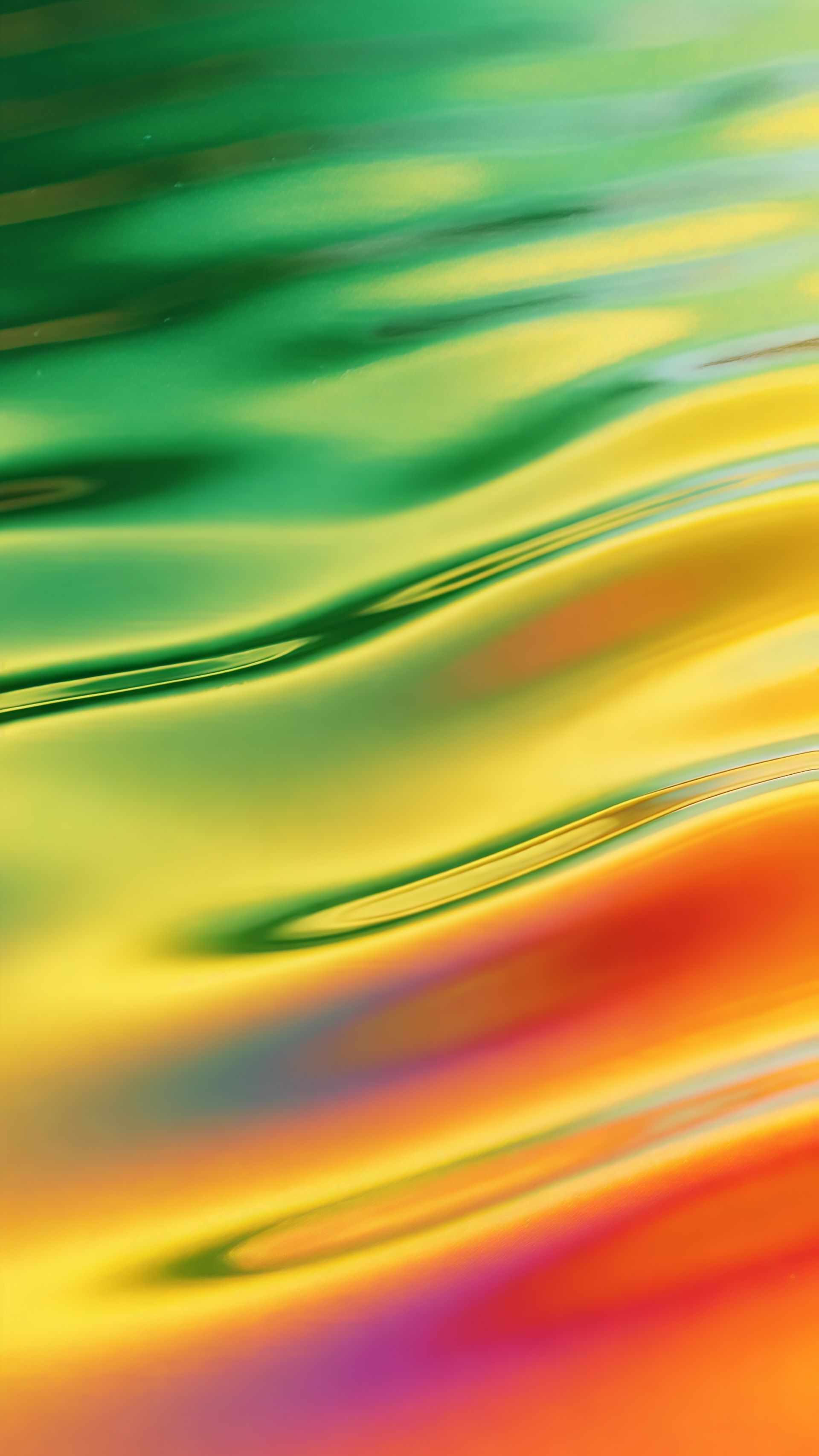 Vibrant Liquid Abstract Colourful Wallpaper