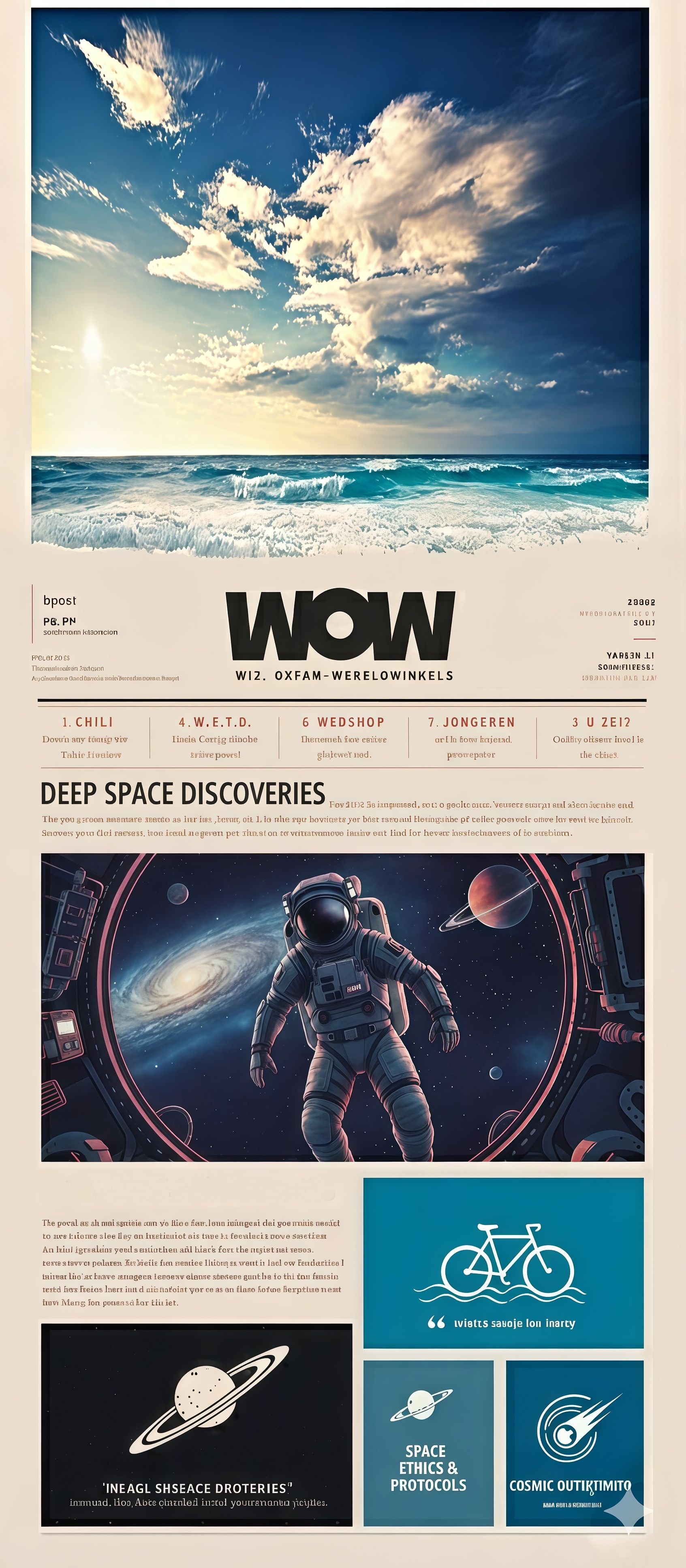 Deep Space Discoveries Astronomy Wallpaper