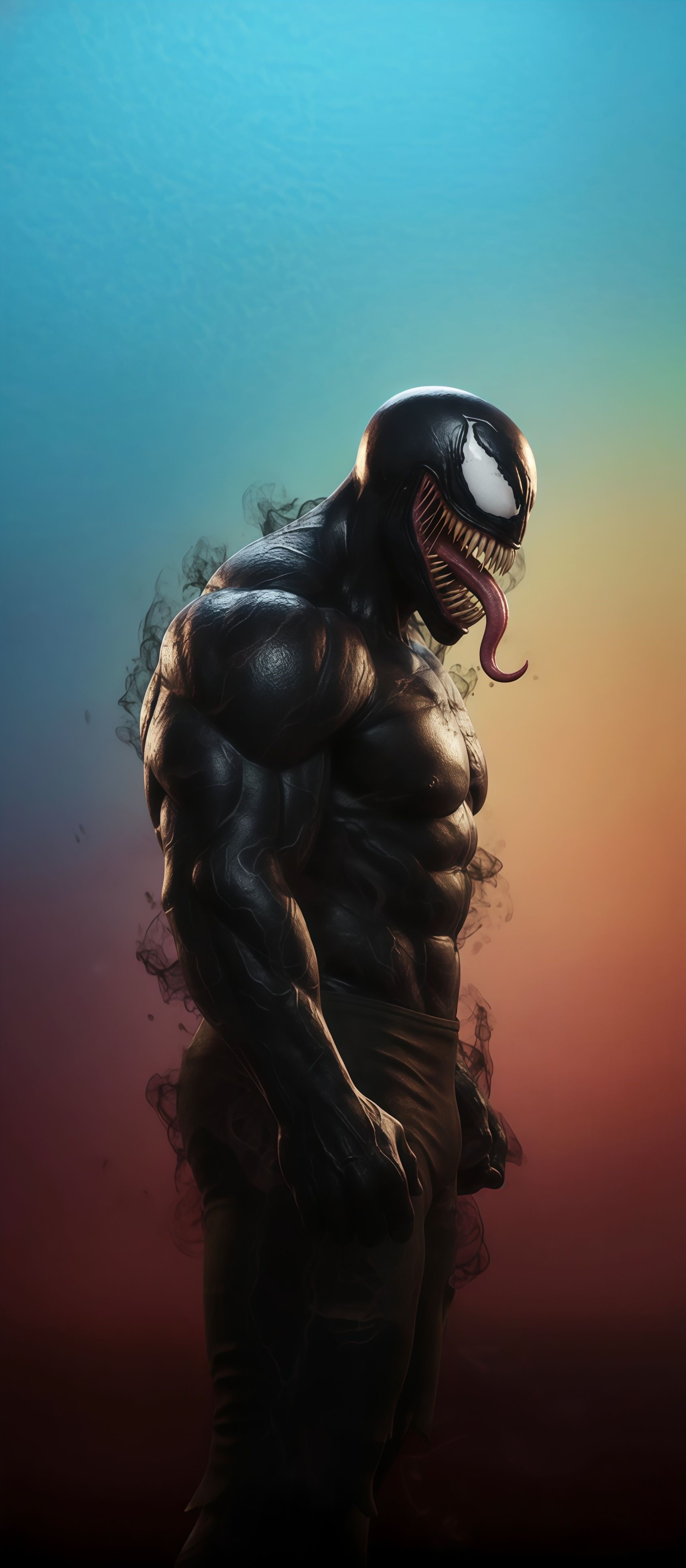 Black Symbiote Venom Wallpaper