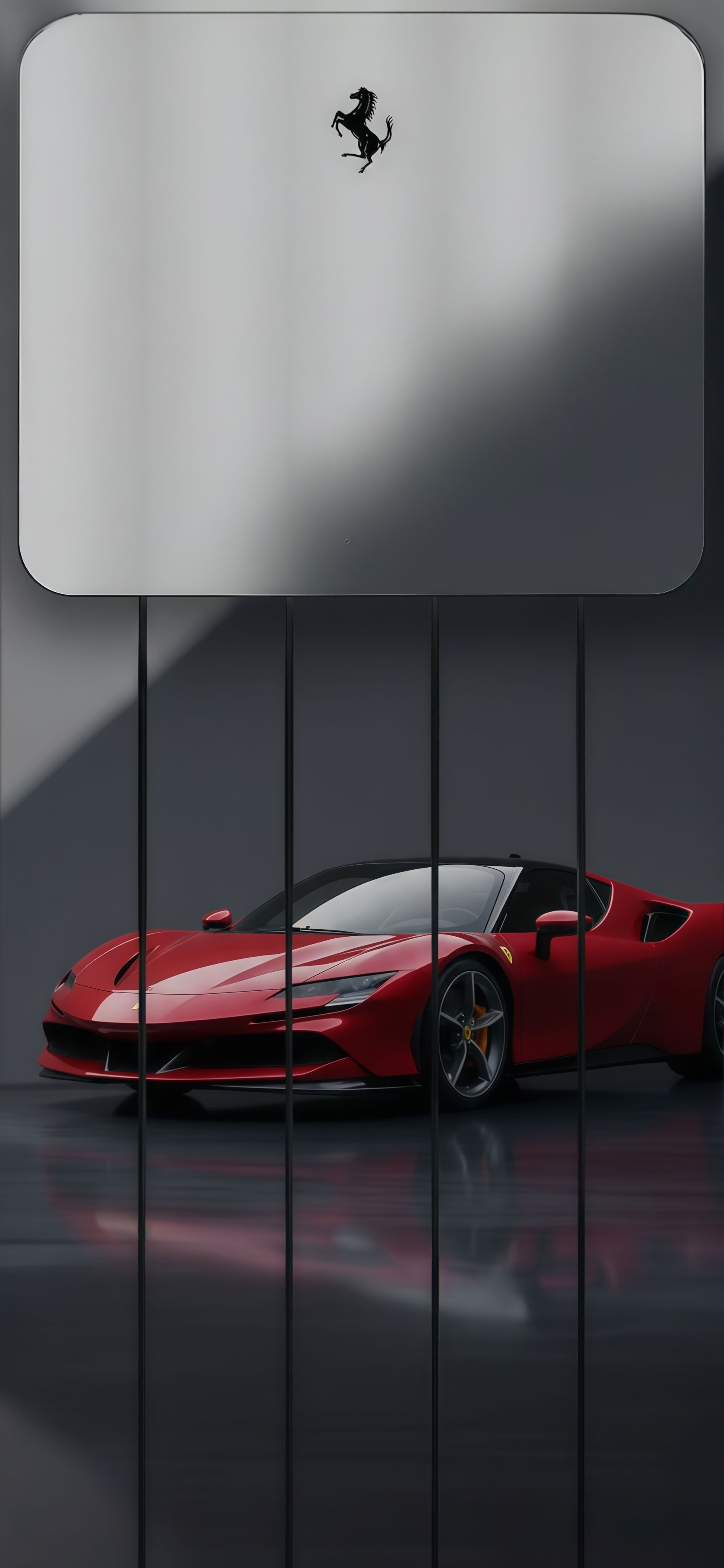 Ferrari F8 Tributo Red Supercar Wallpaper