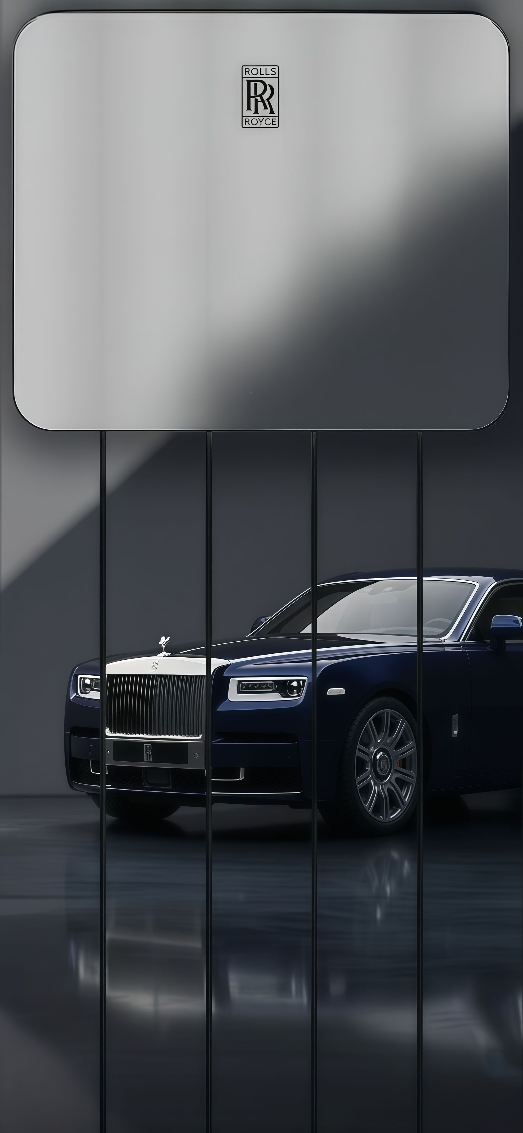 Rolls-Royce Ghost Blue Luxury Car Wallpaper