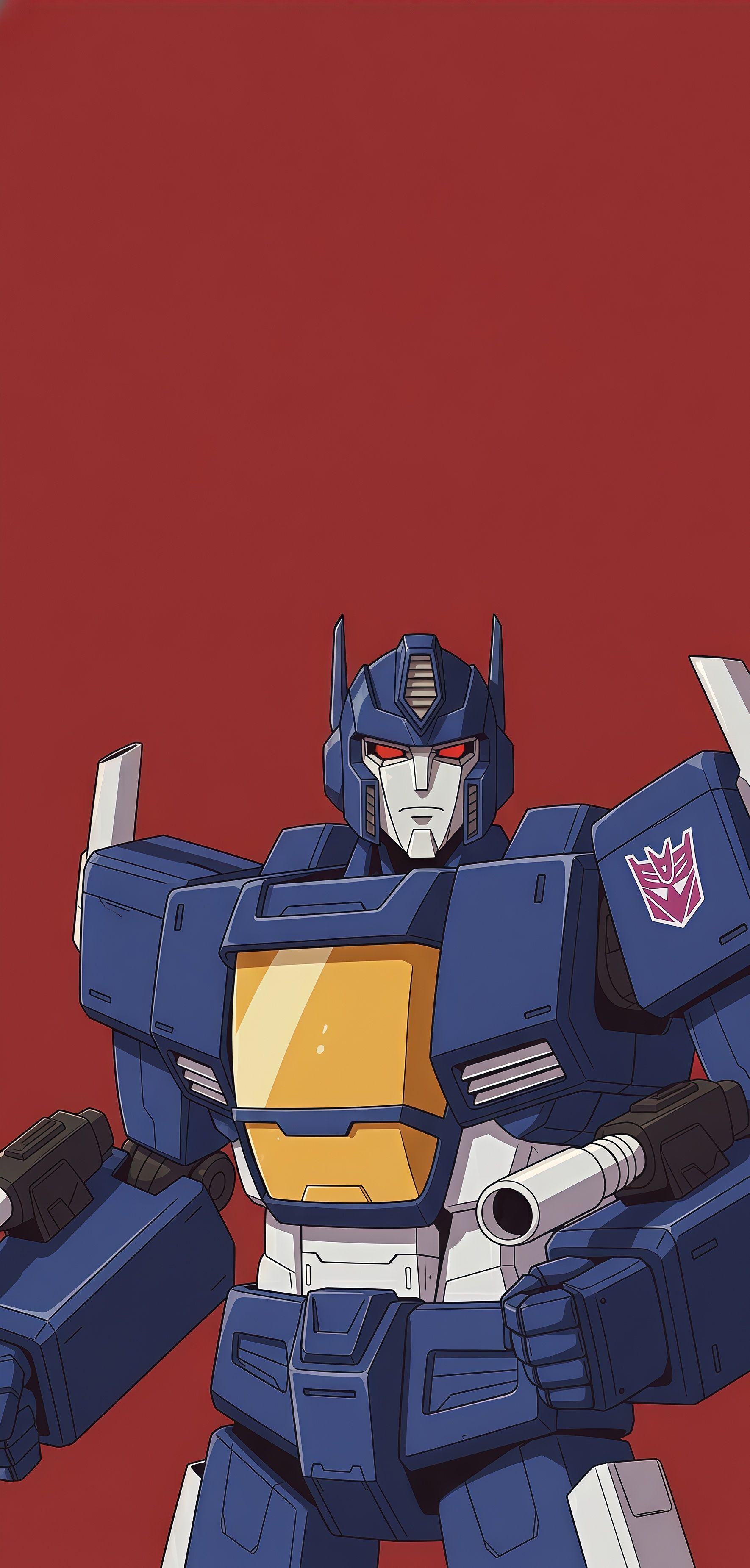 Transformers Autobot Soundwave Close-up Wallpaper