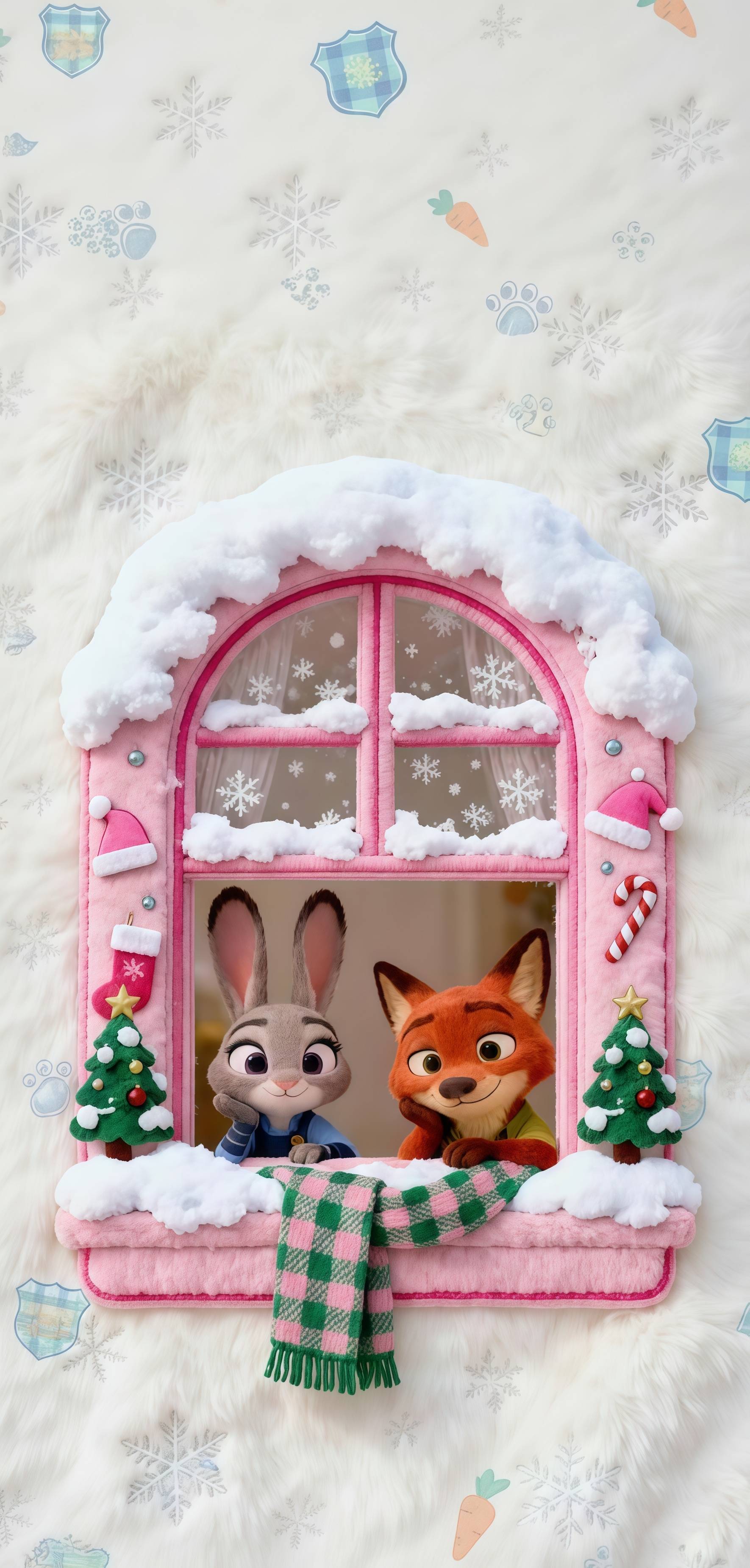 Judy Hopps and Nick Wilde Zootopia Wallpaper