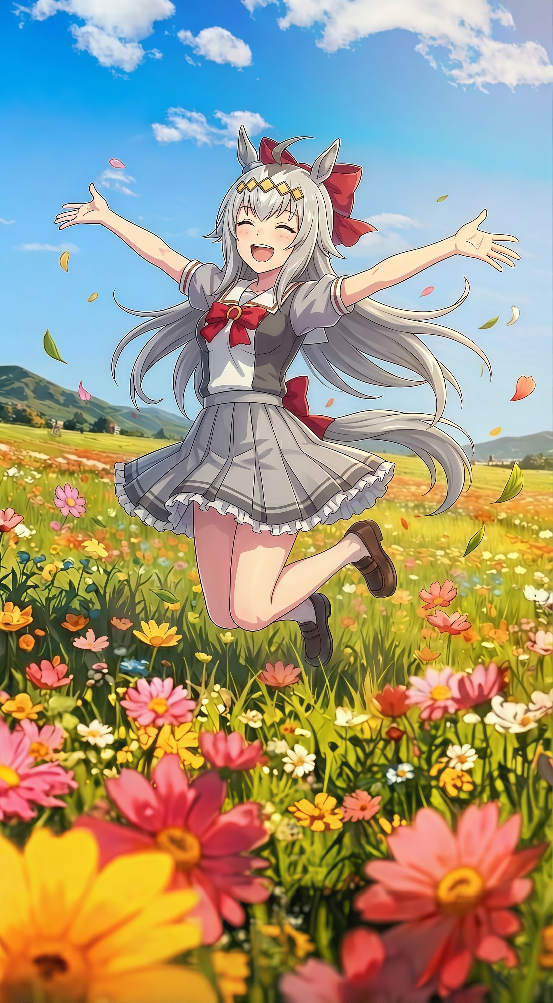 Oguri Cap Umamusume Joyful Wallpaper