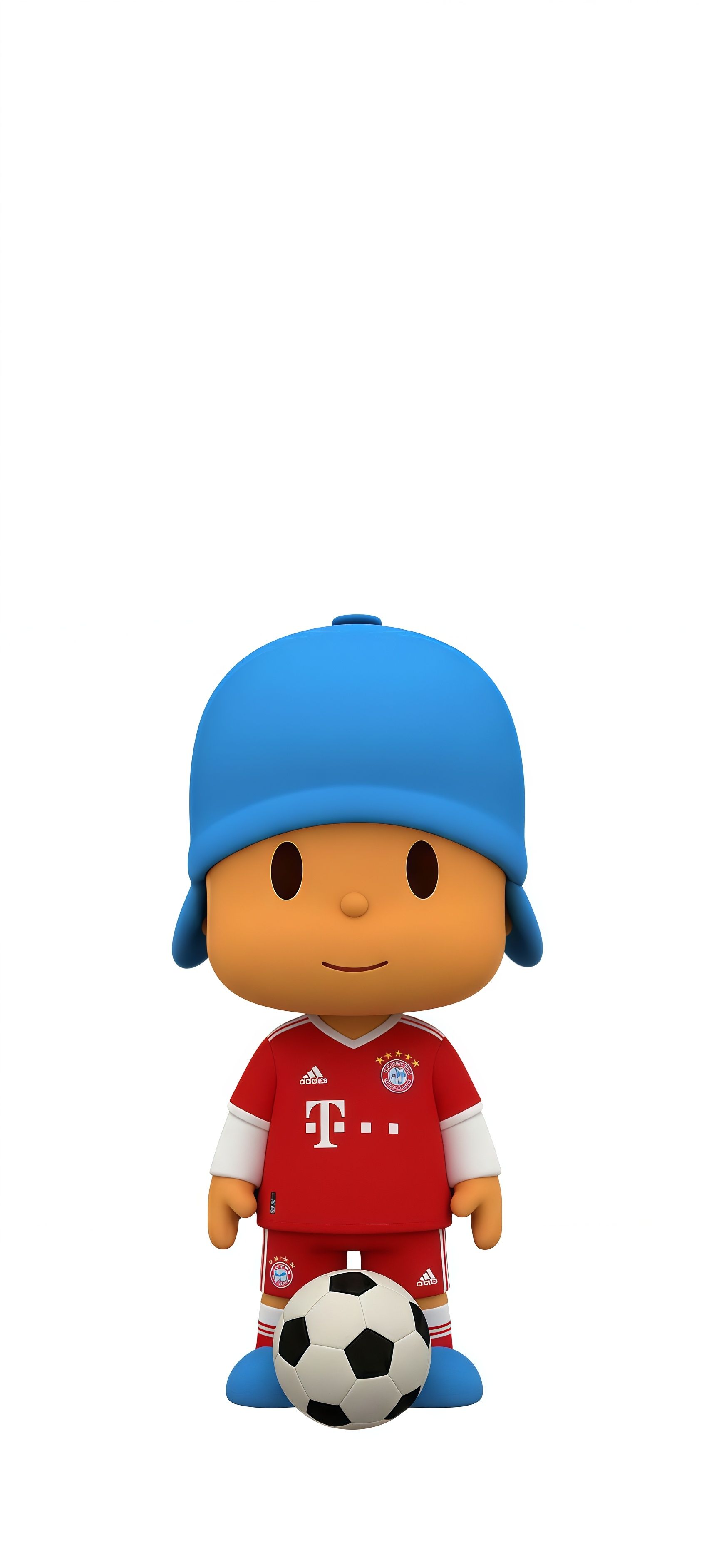 Pocoyó FC Bayern Football Wallpaper