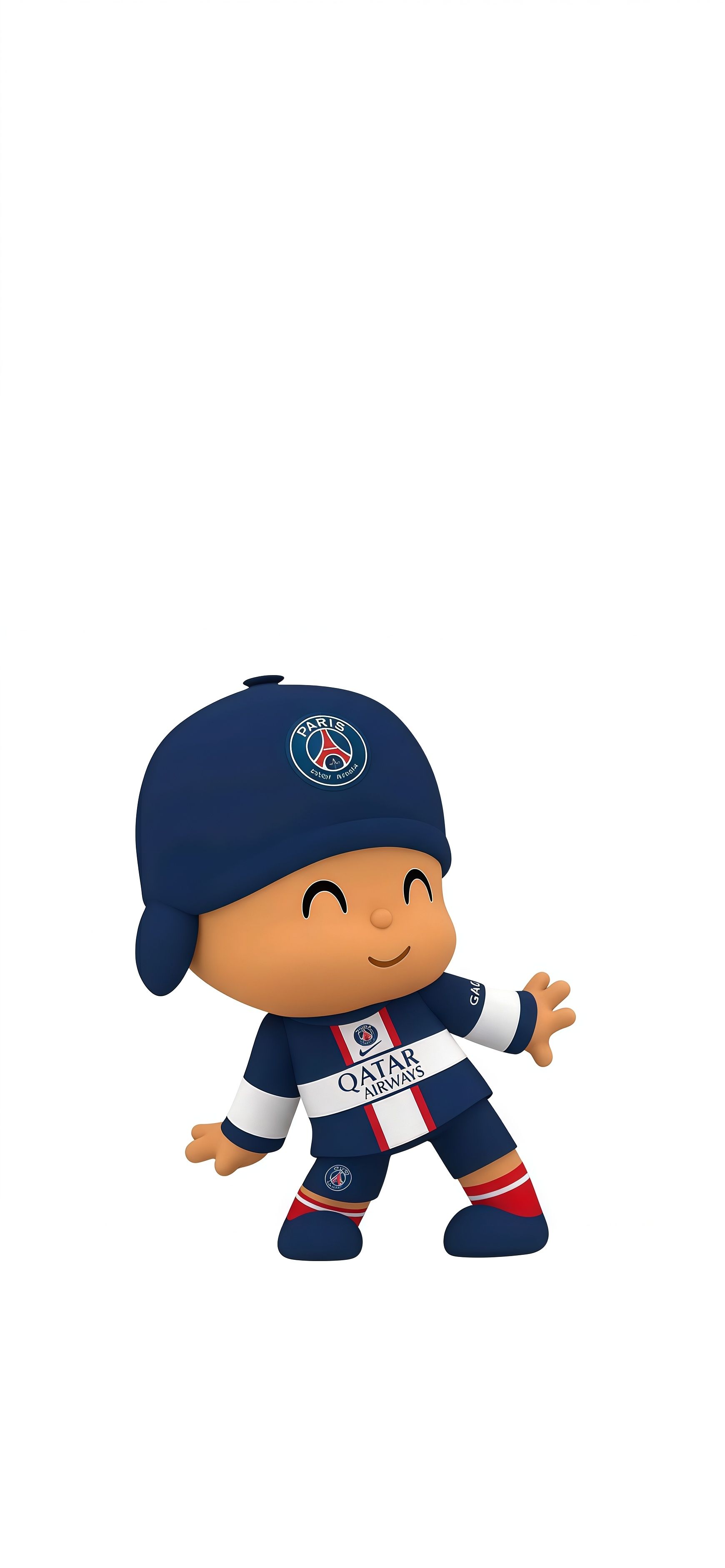 Pocoyo PSG Paris Saint-Germain Football Wallpaper