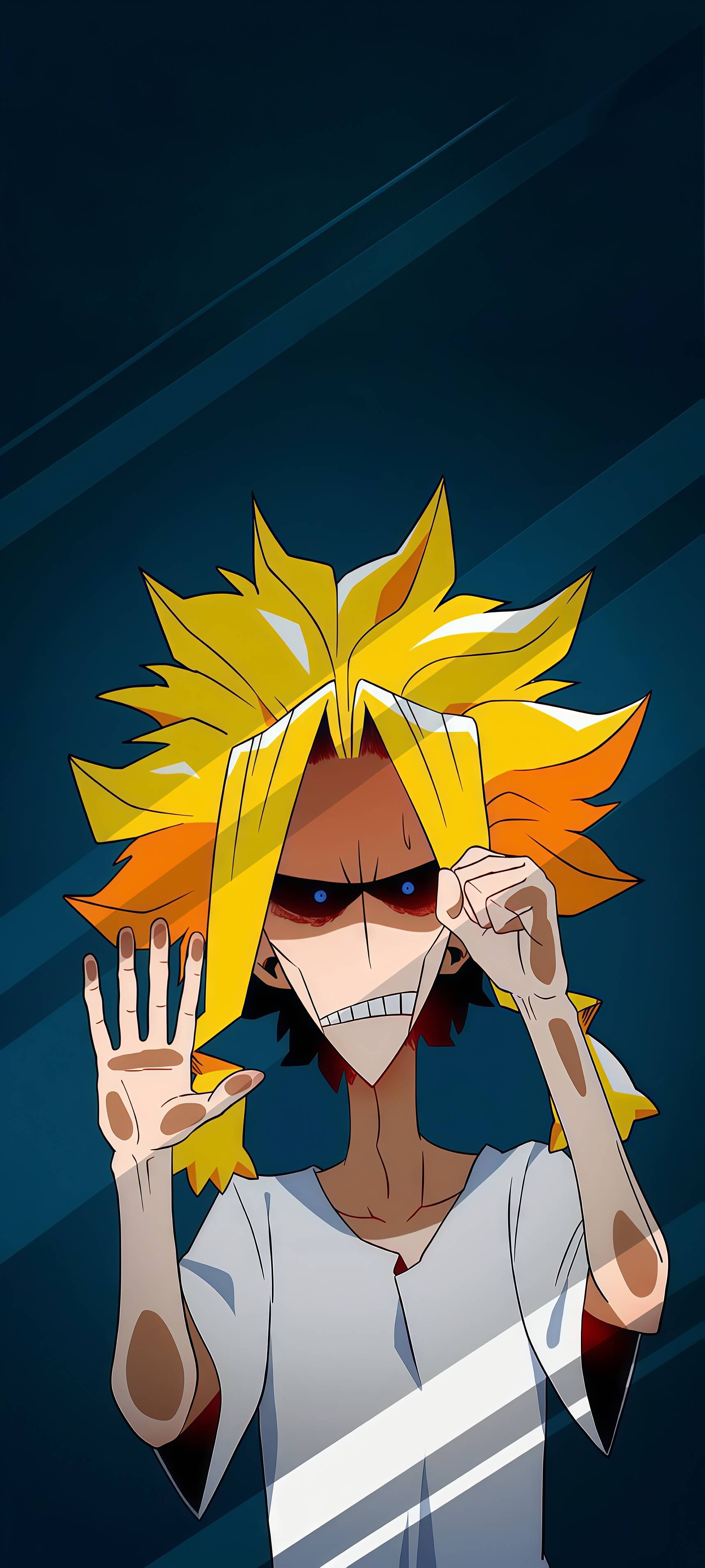 Toshinori Yagi All Might True Form Wallpaper