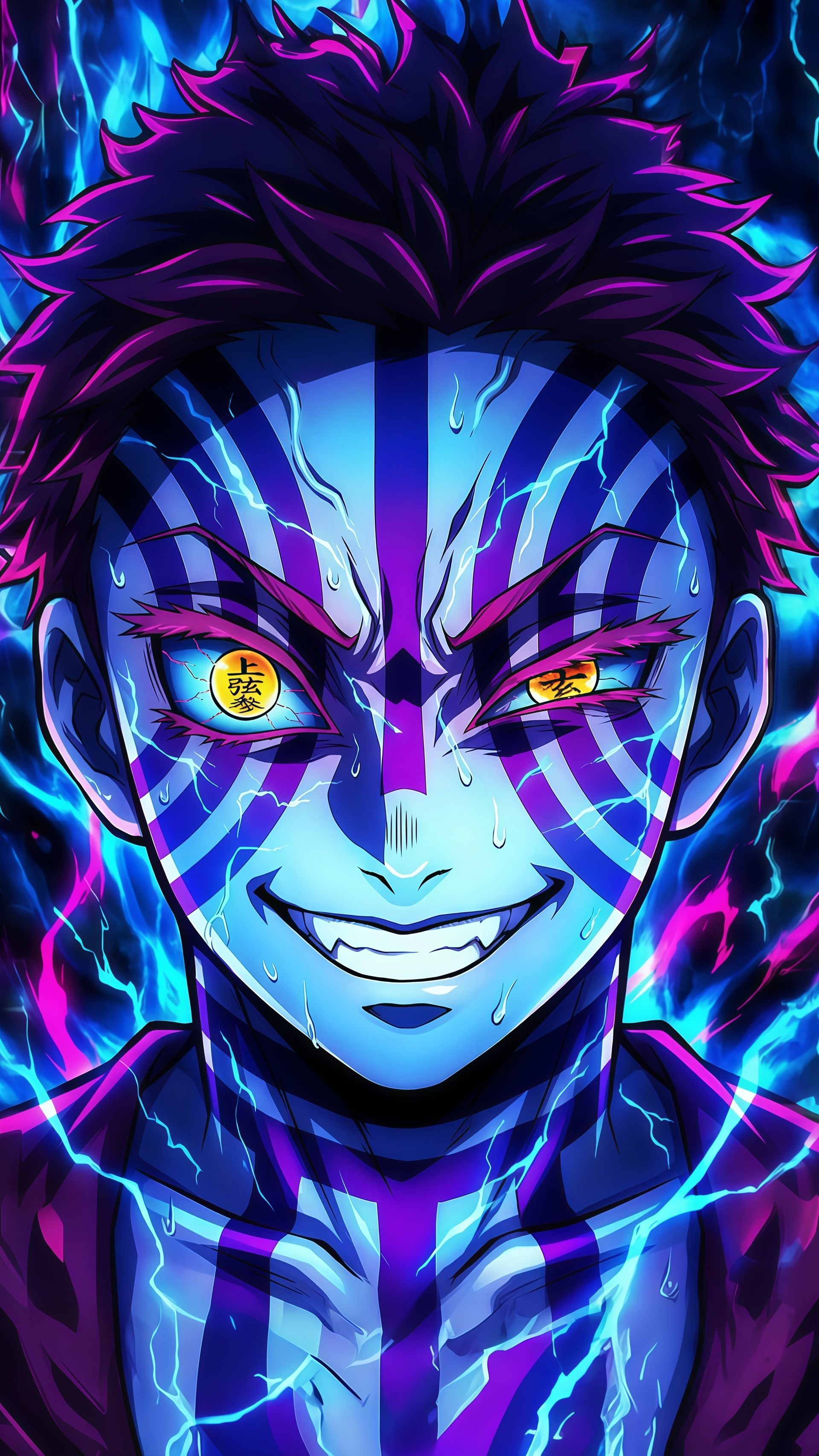 Akaza Demon Slayer Wallpaper