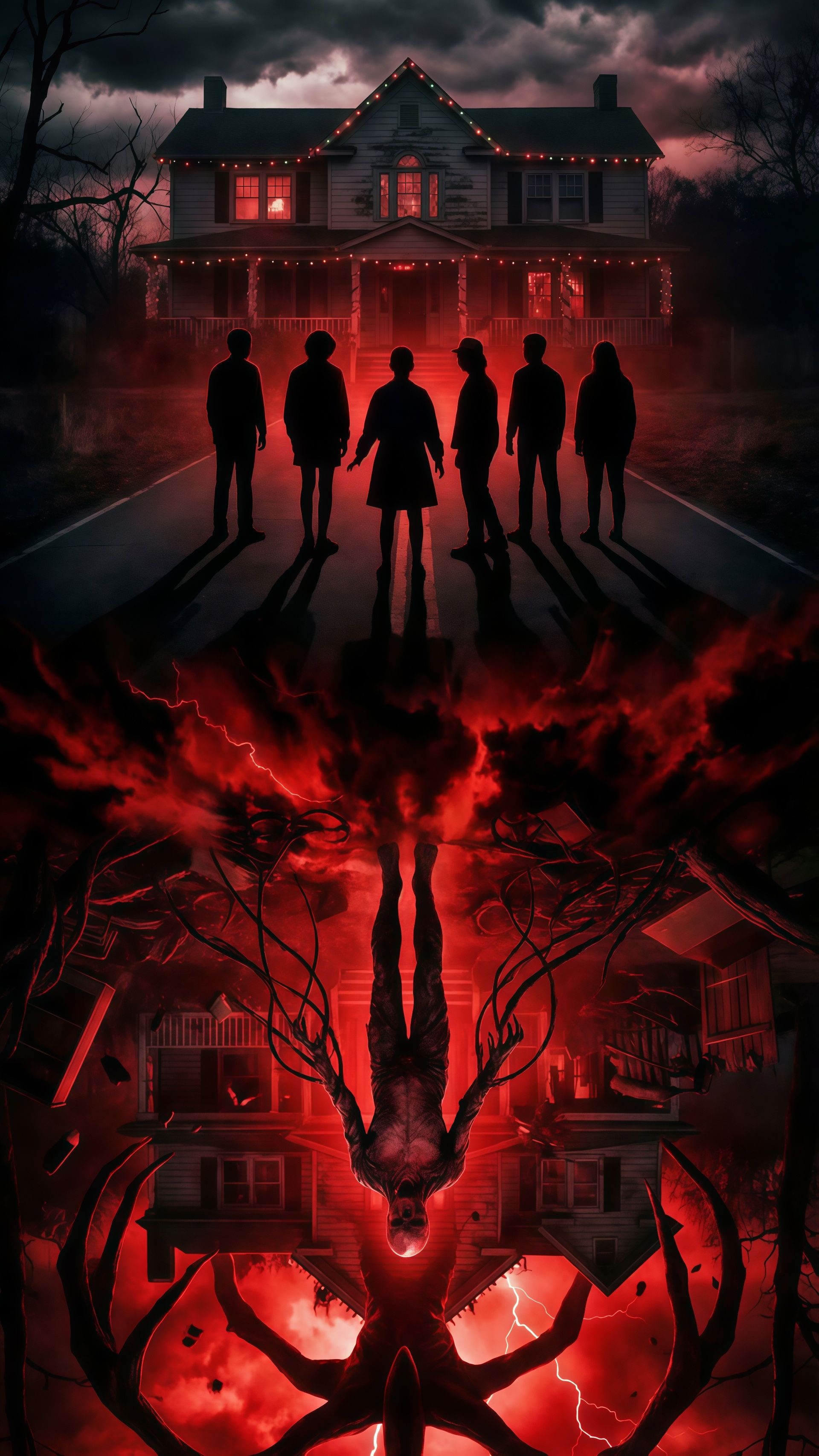 Stranger Things Upside Down Wallpaper