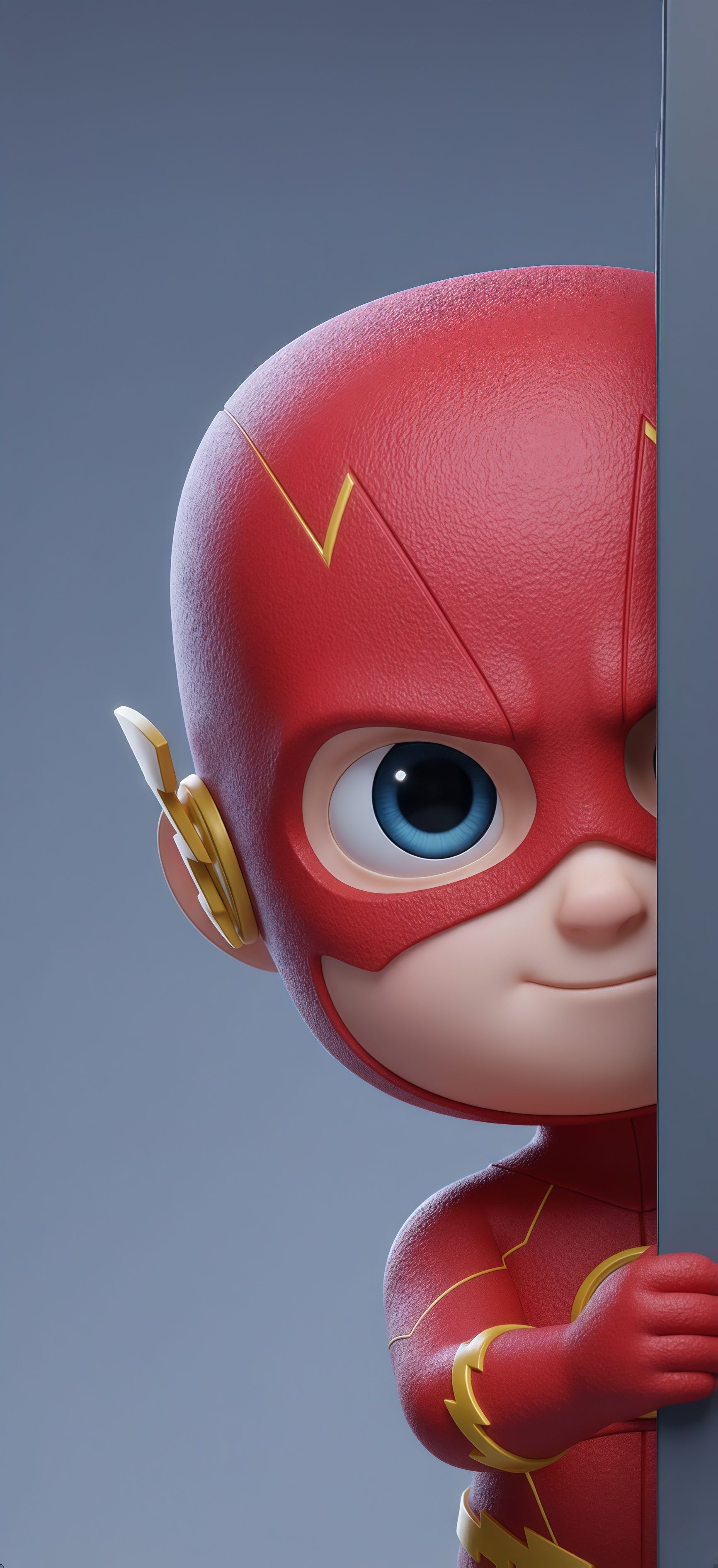The Flash 3D Chibi Mobile Wallpaper
